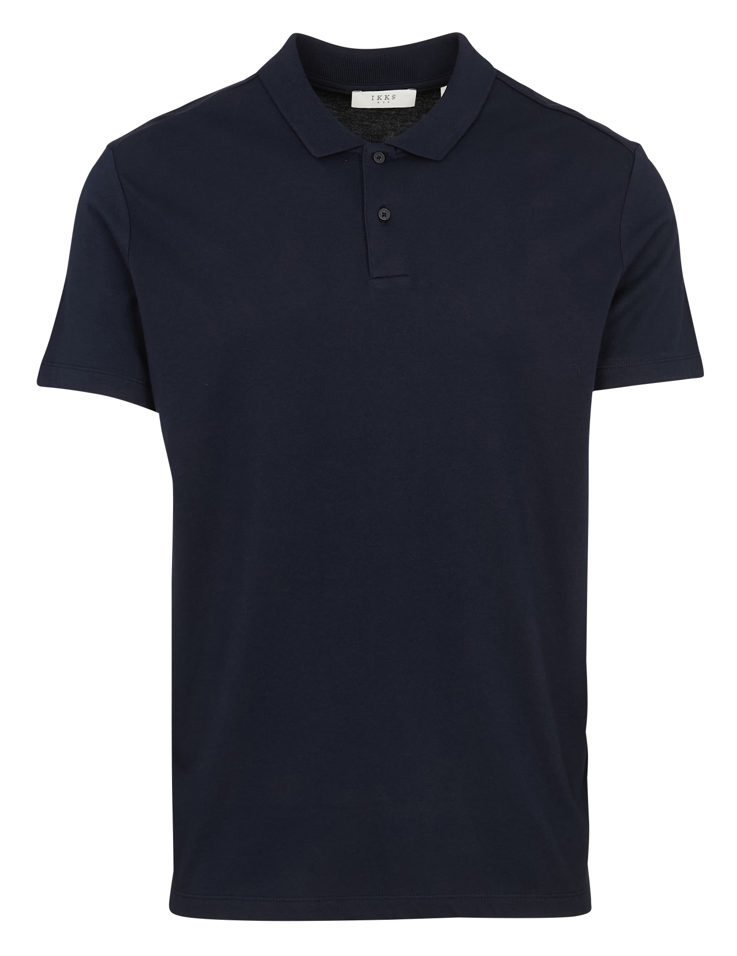 Polo manches courtes droite uni IKKS Bleu