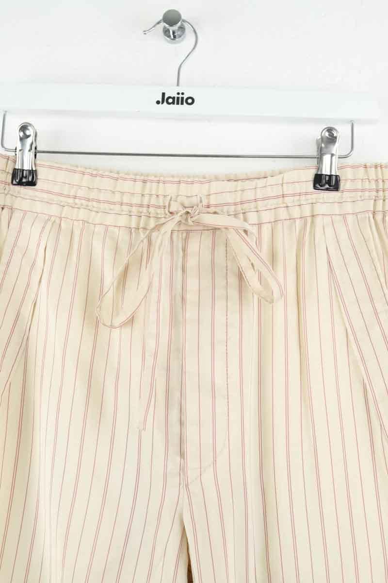 Silk trousers ISABEL MARANT - Seconde Main Beige