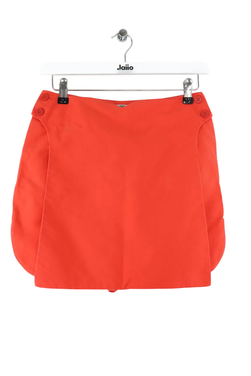 Cotton mini shorts KENZO - SECONDE MAIN Orange