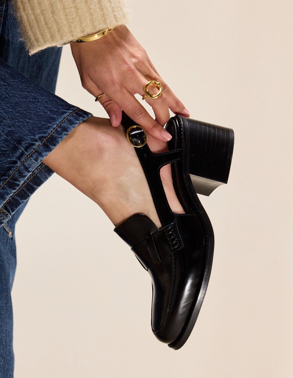 Escarpins ODAJE EX. M.MOUSTACHE Black