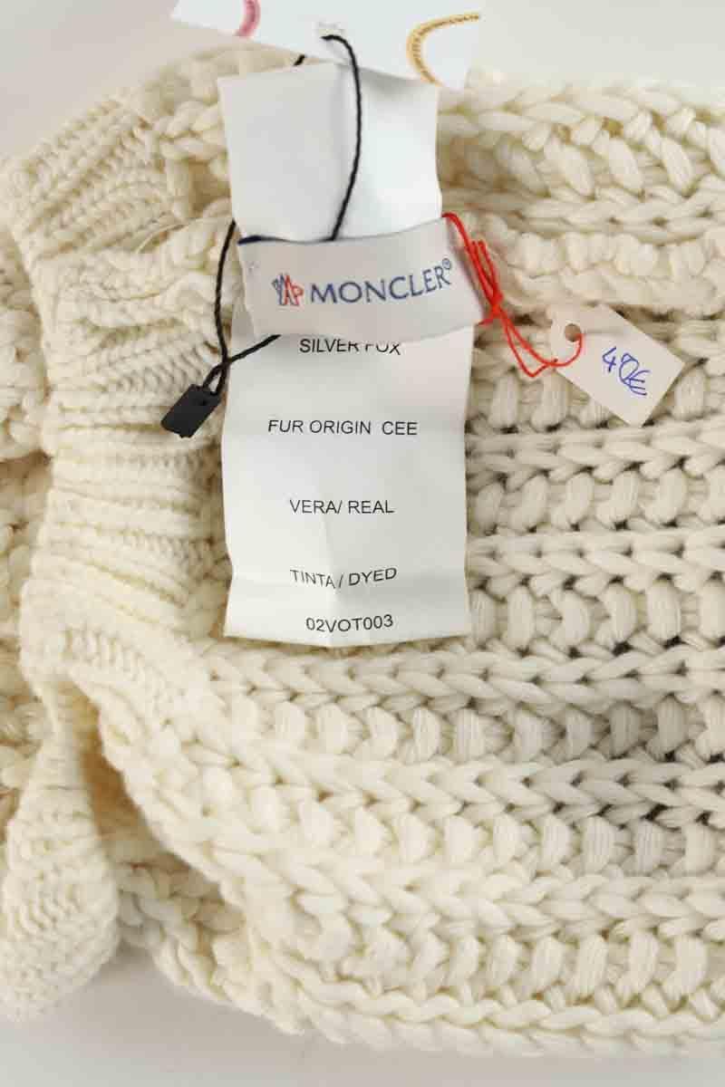 Low-cut loose-fit dress MONCLER - Seconde Main White