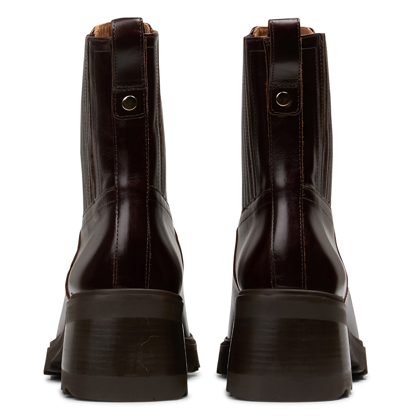 Bottines en cuir  BOBBIES Marron