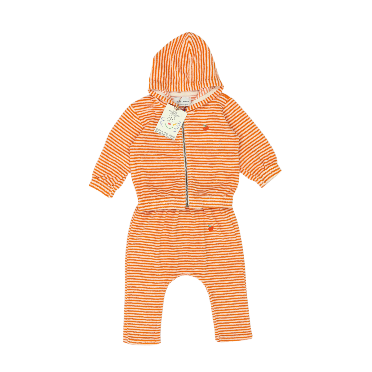 Orange baby set - 12 months BOBO CHOSES - Seconde Main Orange