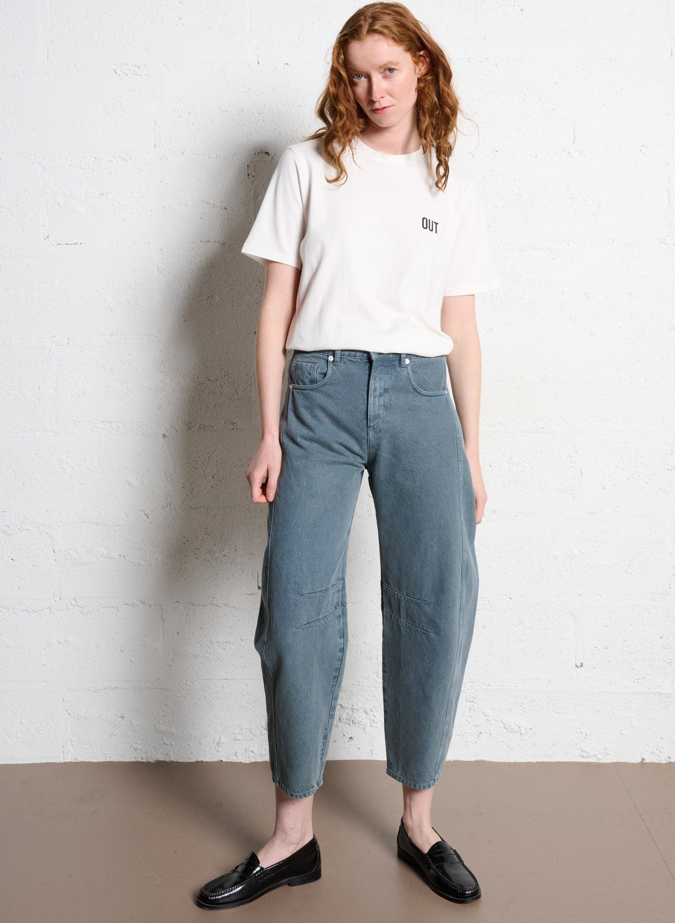 High-rise jeans Blue