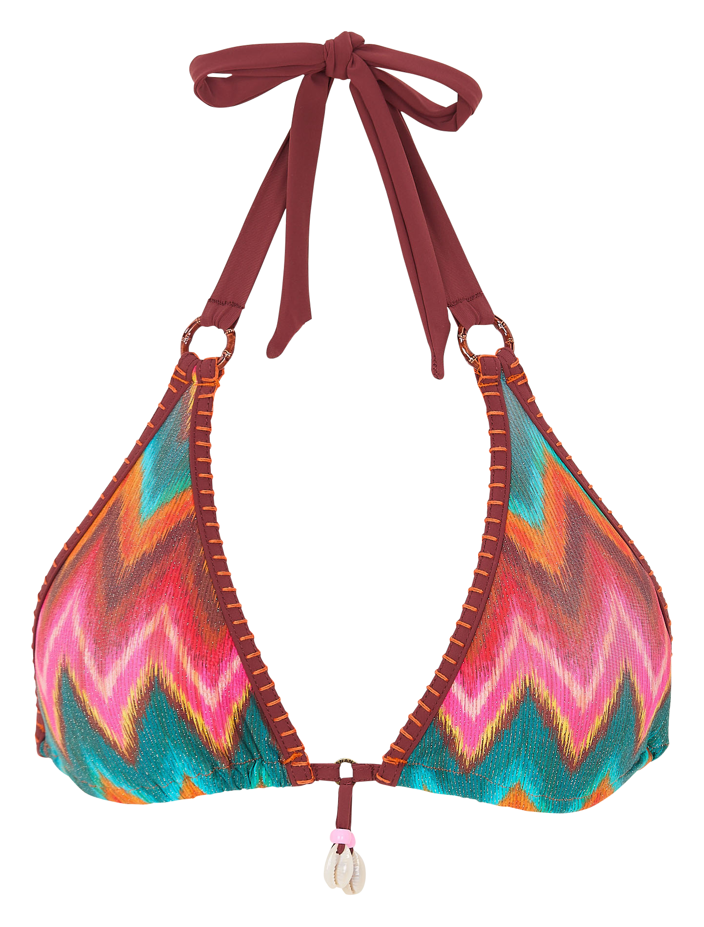 Triangle de bain imprimé BANANA MOON Orange