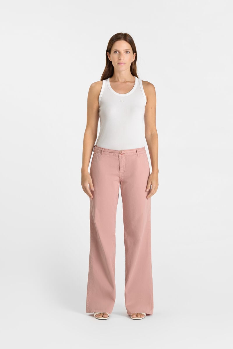 Flared pants LE TEMPS DES CERISES Pink
