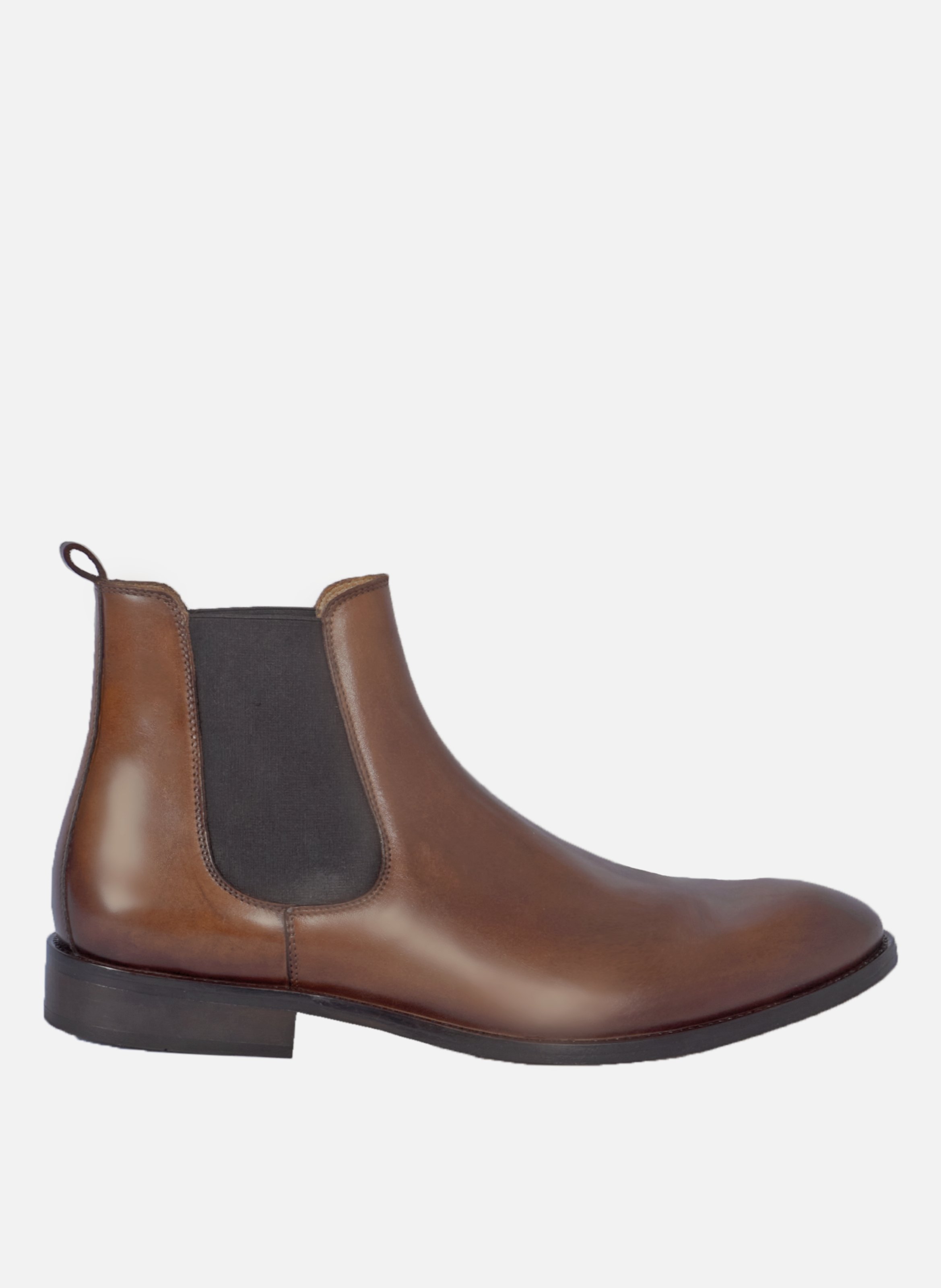Chelsea boots martin leather cognac JULES & JENN Brown