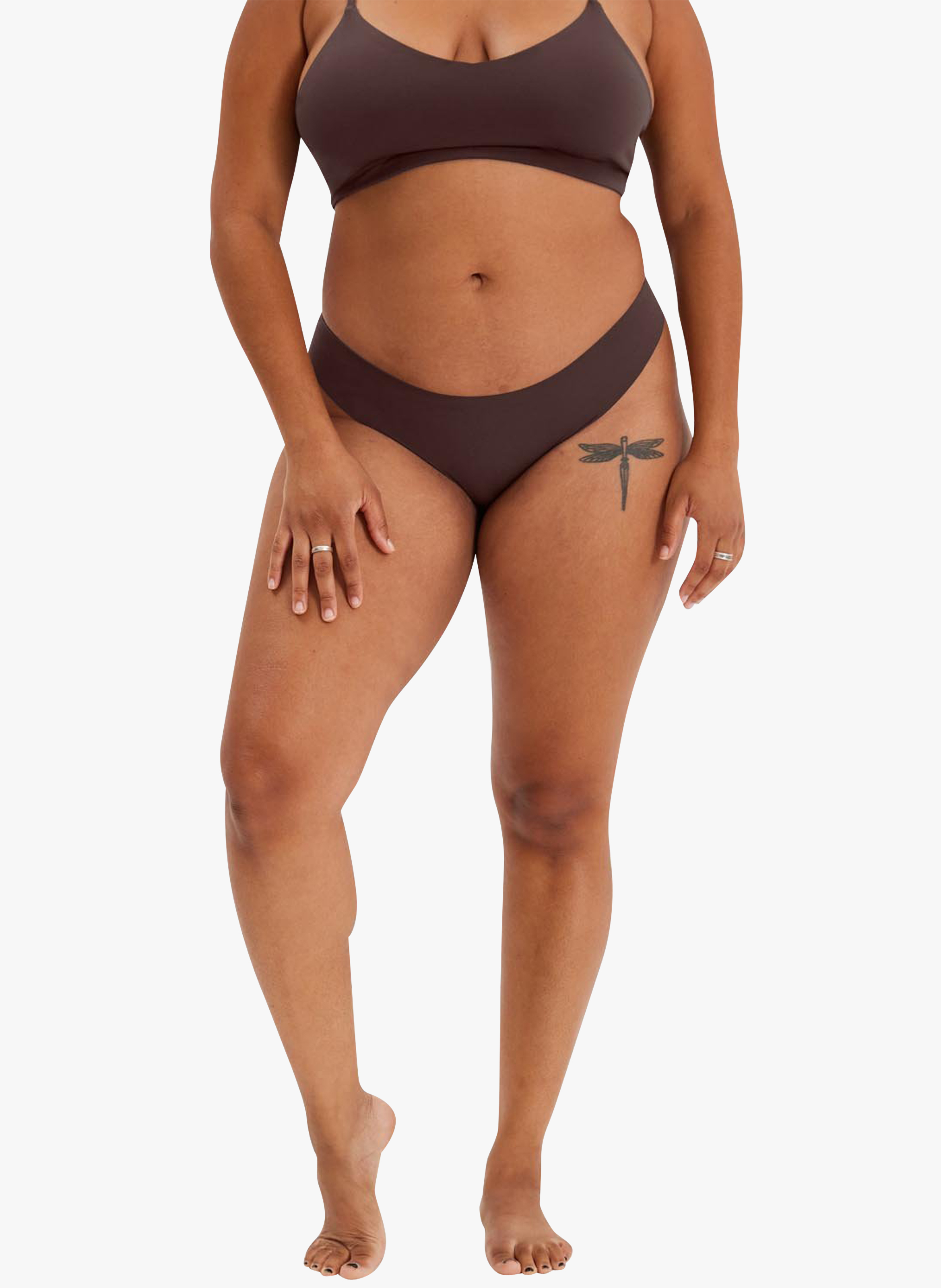 String sans coutures  GIRLFRIEND COLLECTIVE Marron