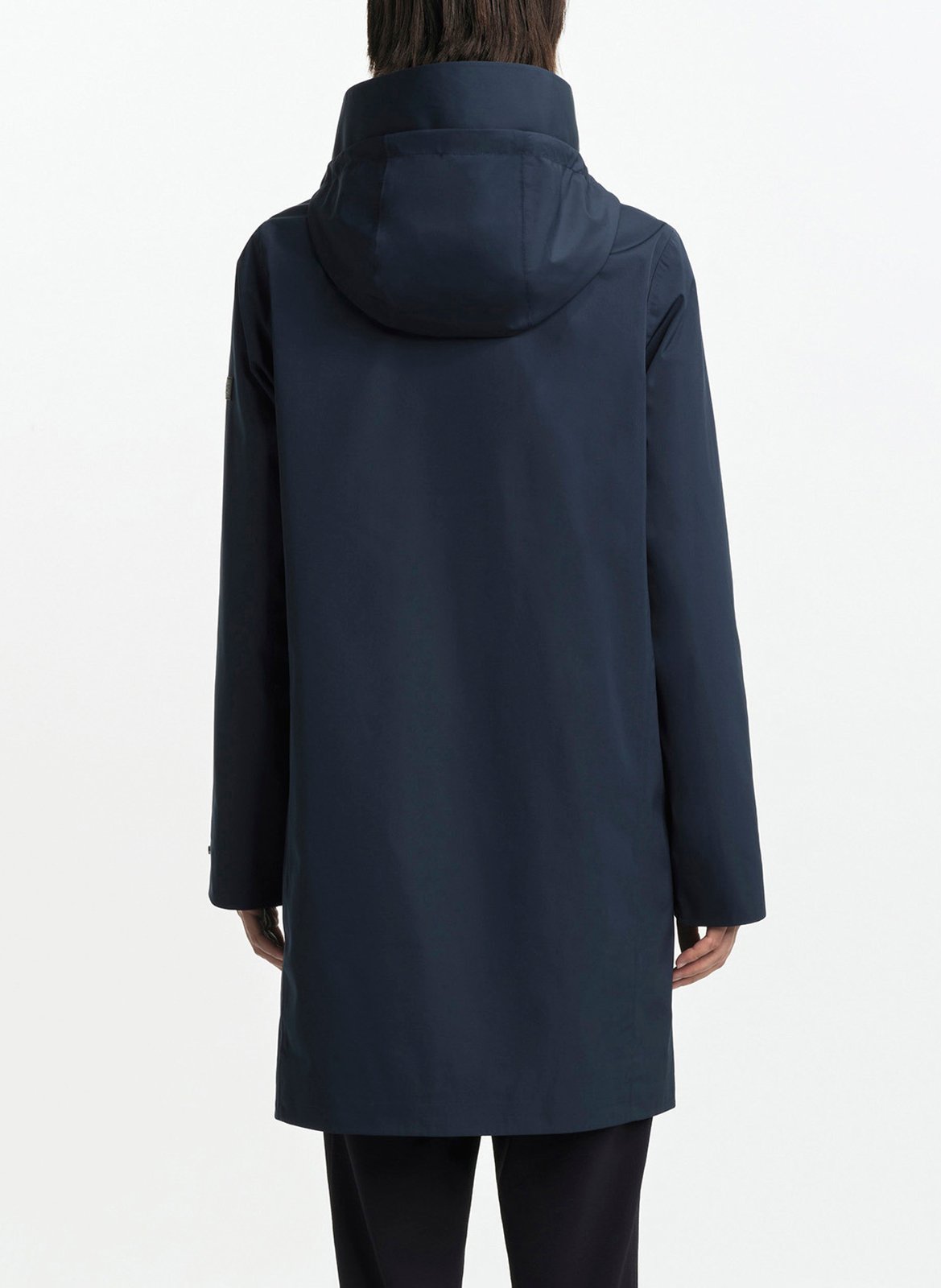 Parka met ruime capuchon in effen kleur AIGLE Blauw