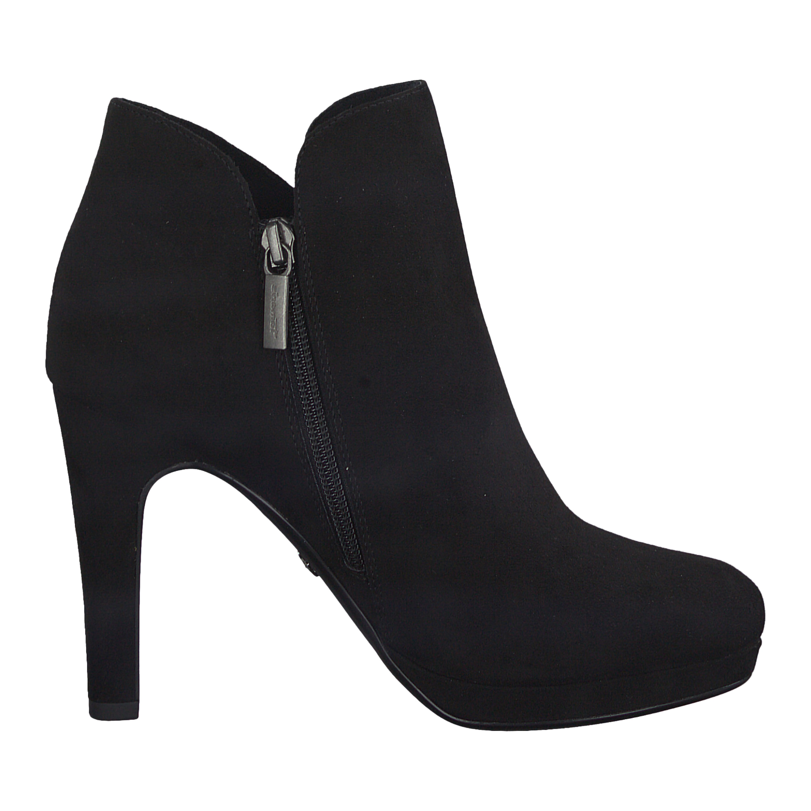 Bottines cuir  touch-it 1-25316 TAMARIS Black