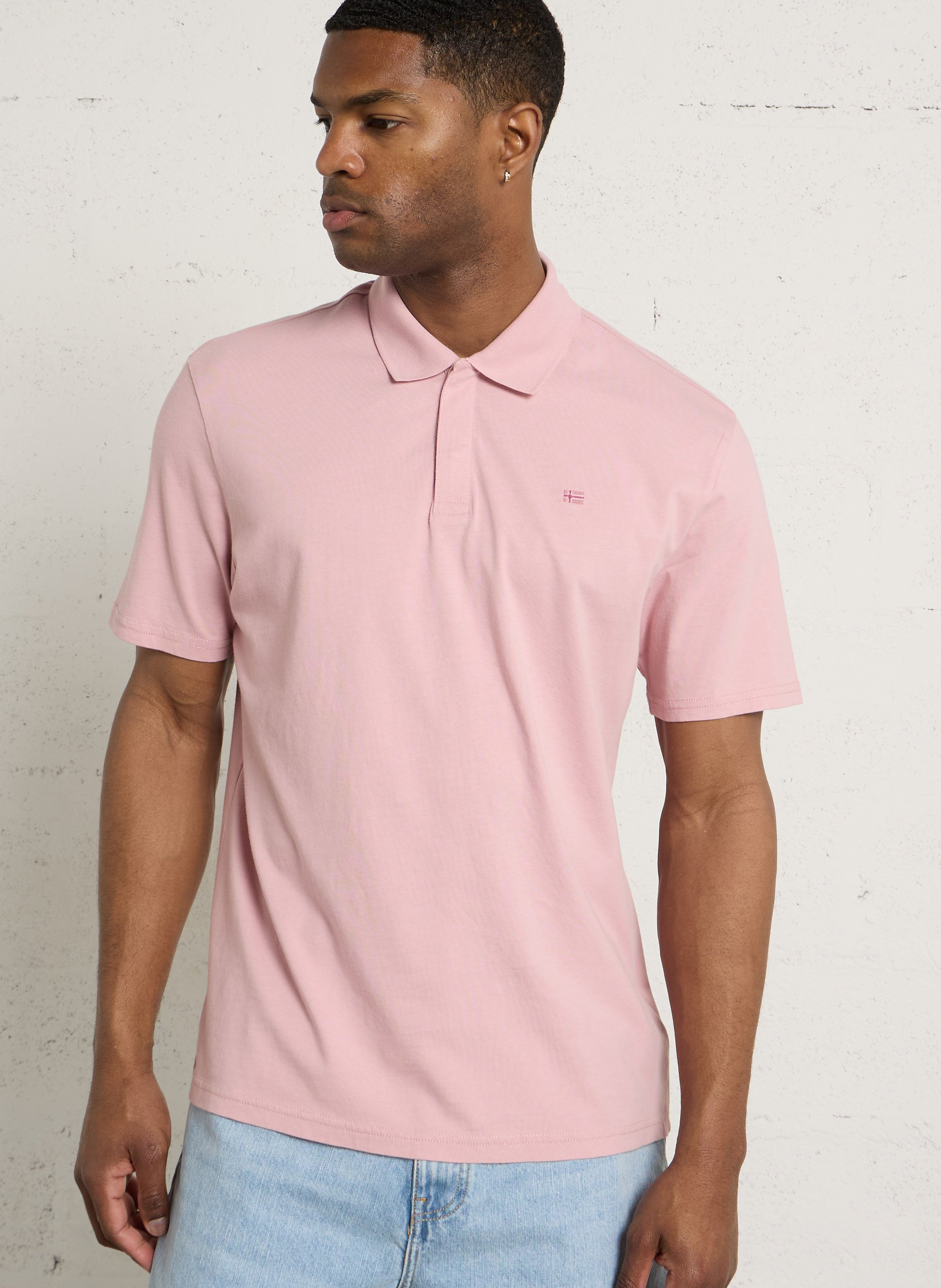 Regular-fit cotton polo shirt NAPAPIJRI