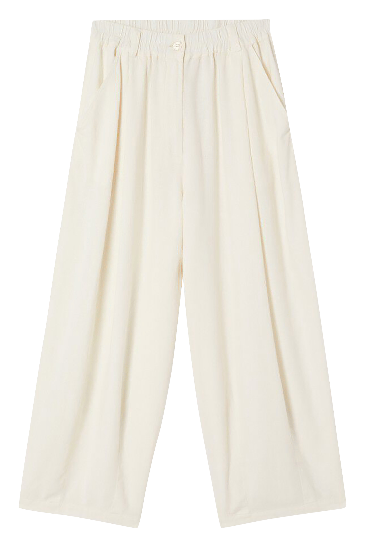 Pantalon ballon en lin mélangé AMERICAN VINTAGE Beige