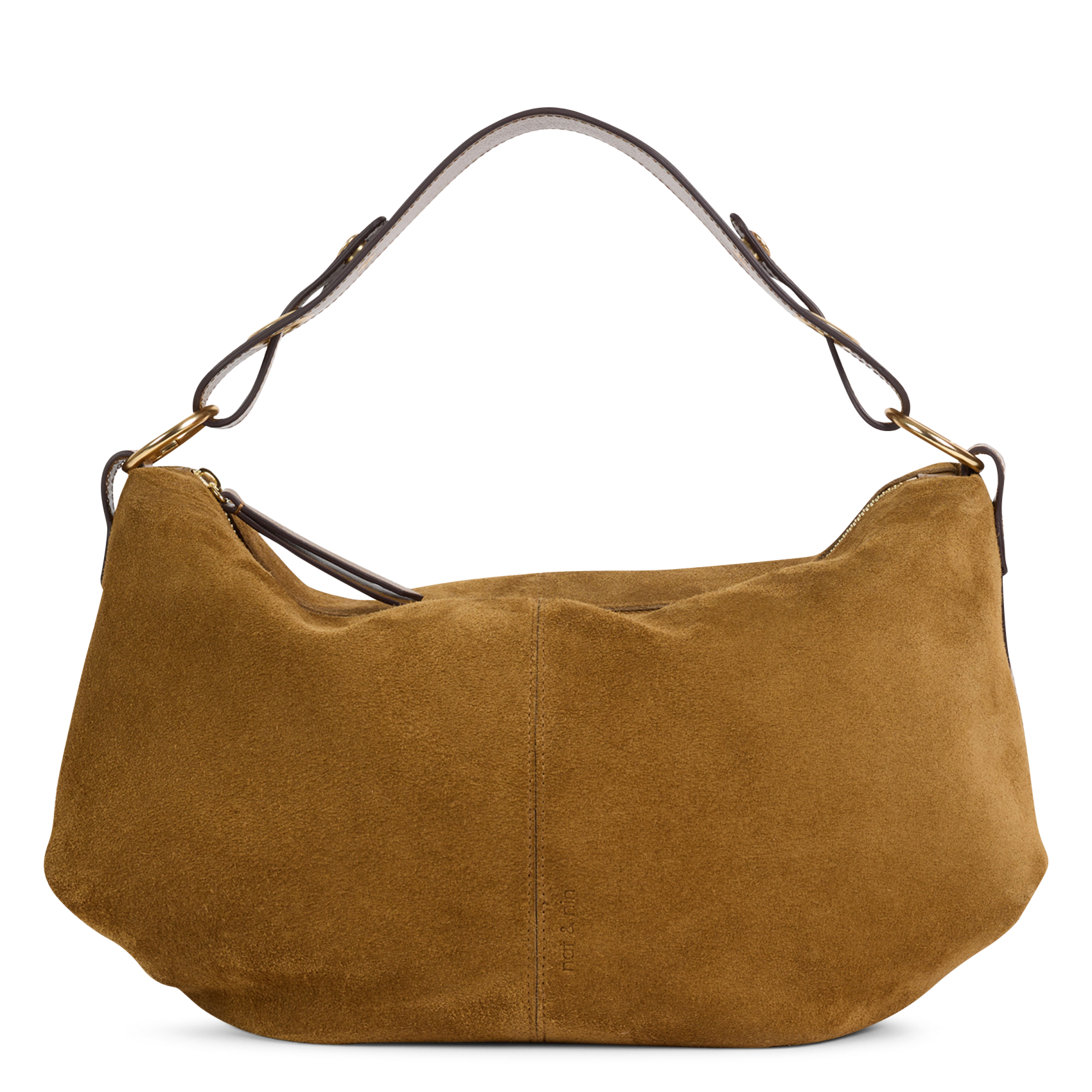 Schultertasche aus Leder | Braun NAT & NIN Damen