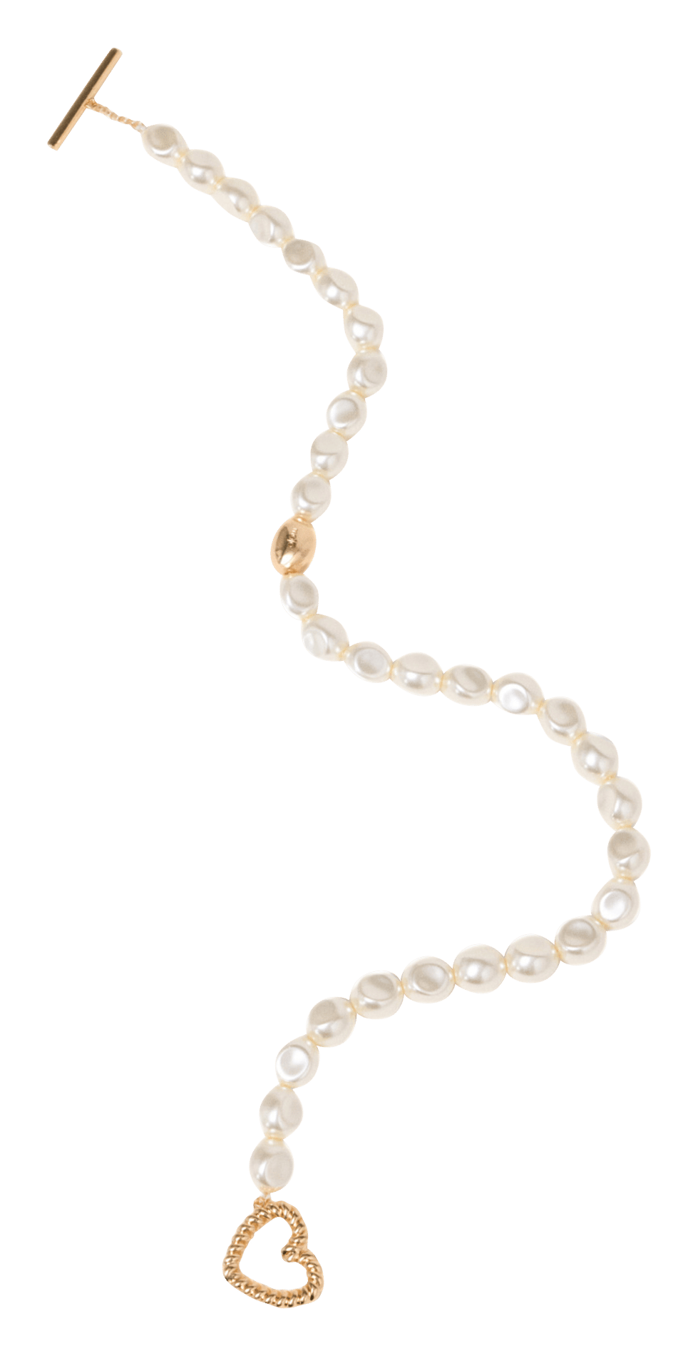 Collier ras du cou en laiton MAJE Doré