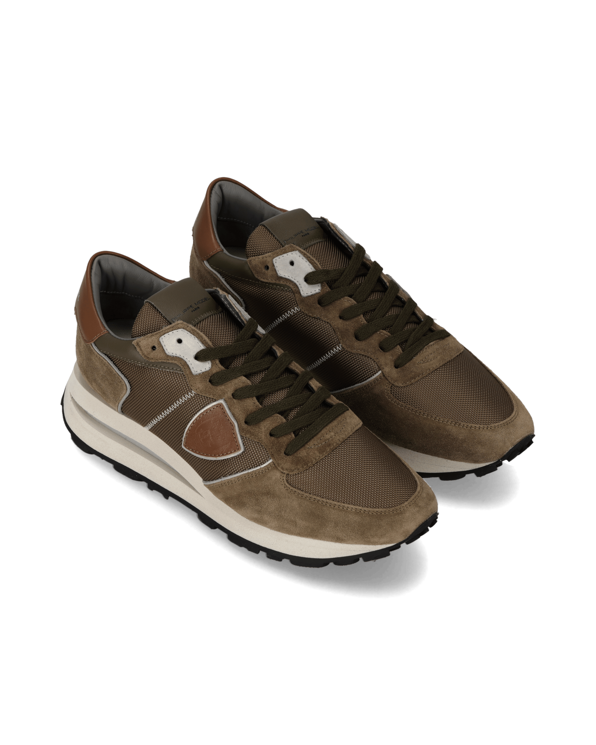 High-top running sneakers PHILIPPE MODEL Green