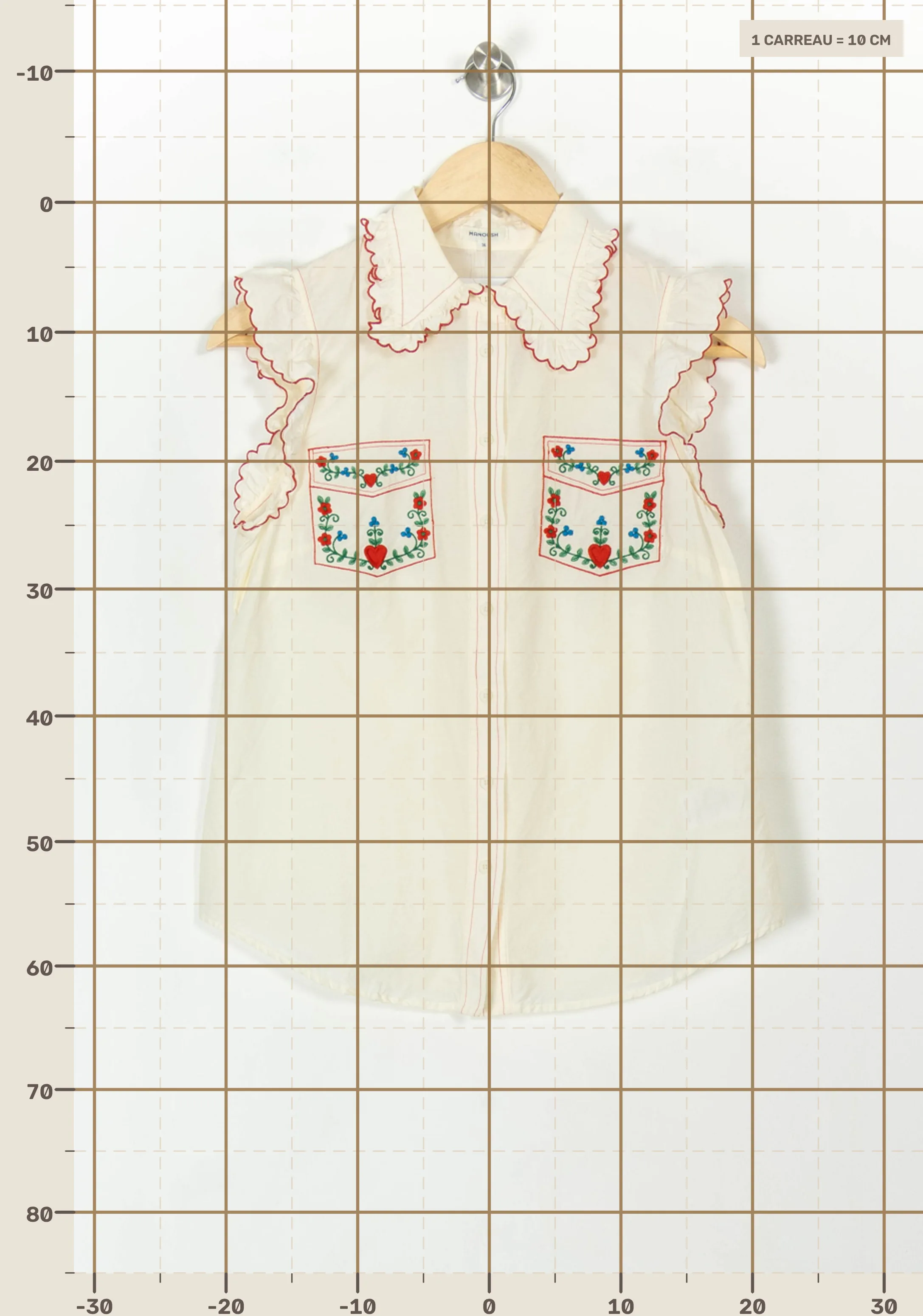 Blouse Manoush - Seconde Main Beige