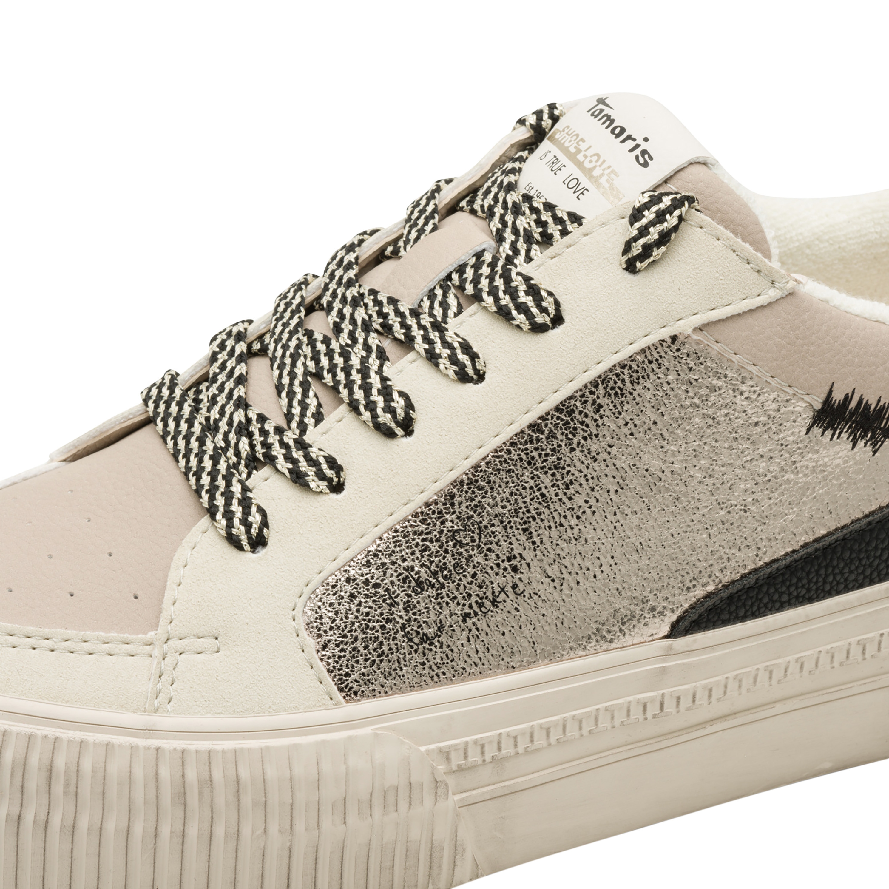 Lace-up sneakers TAMARIS Brown