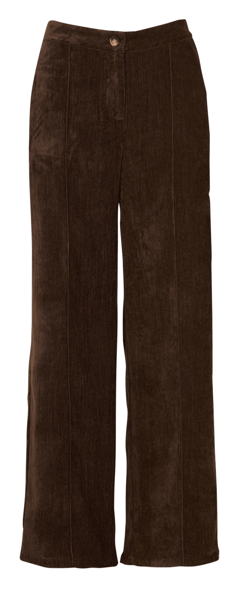 Straight-leg velvet pants LA PETITE ETOILE Khaki