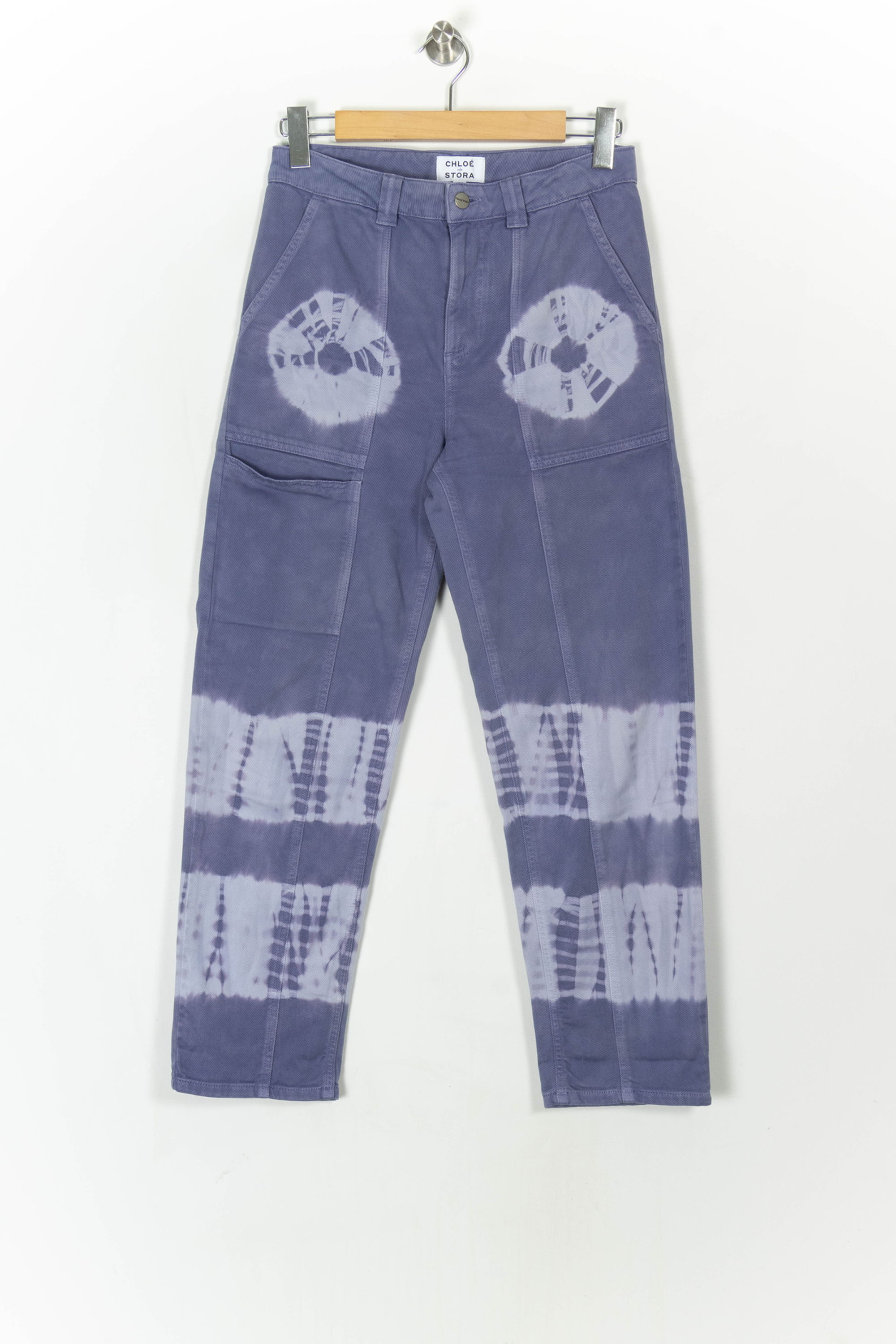 Pants CHLOE STORA - SECONDE MAIN Purple