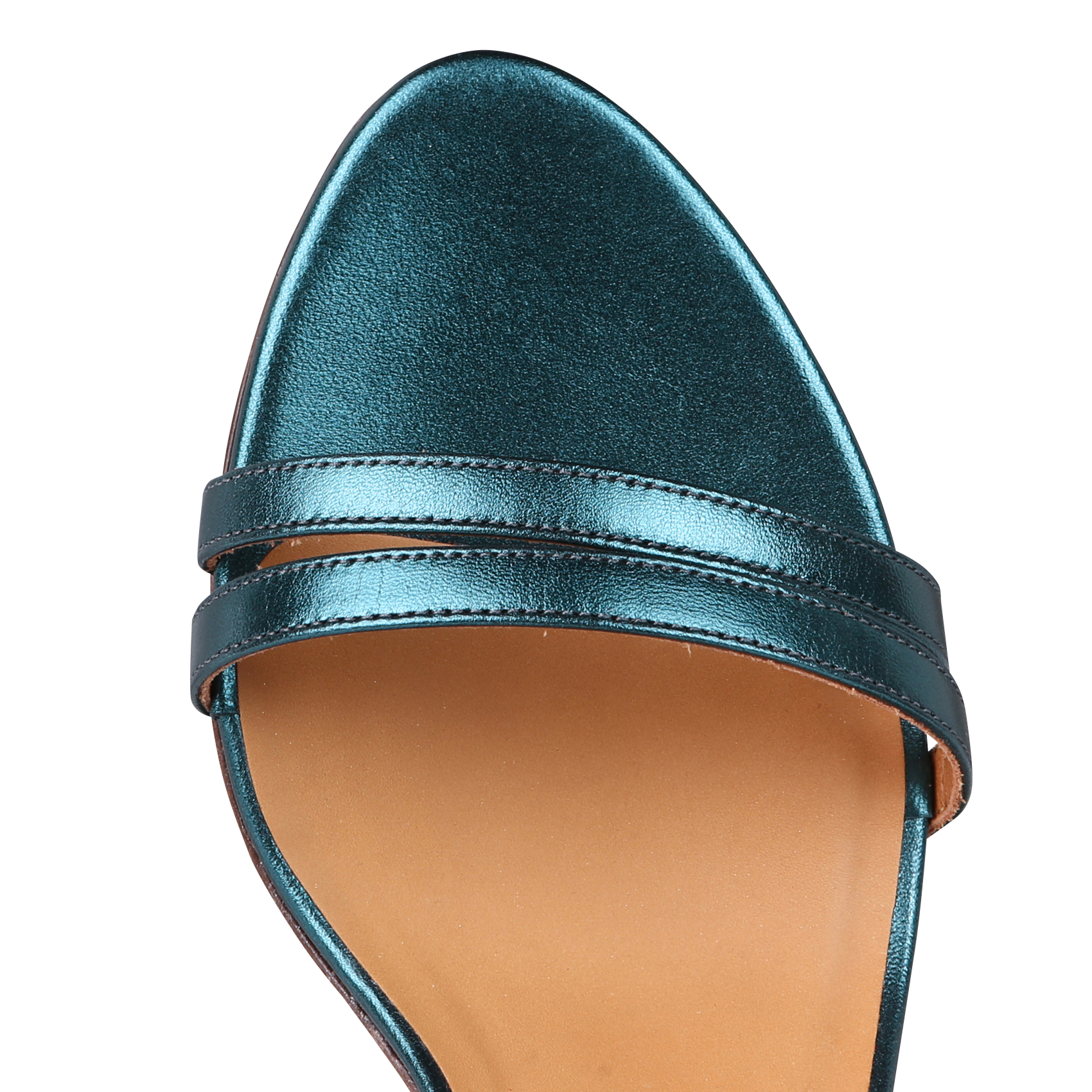 Sandales à talons en cuir  RIVECOUR Vert