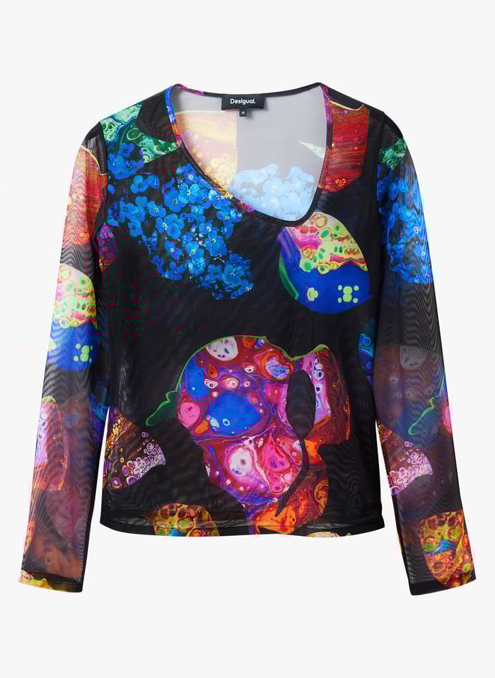 Jeans Maglie Desigual Uomo Desigual T-shirt In Cotone WISCONSIN