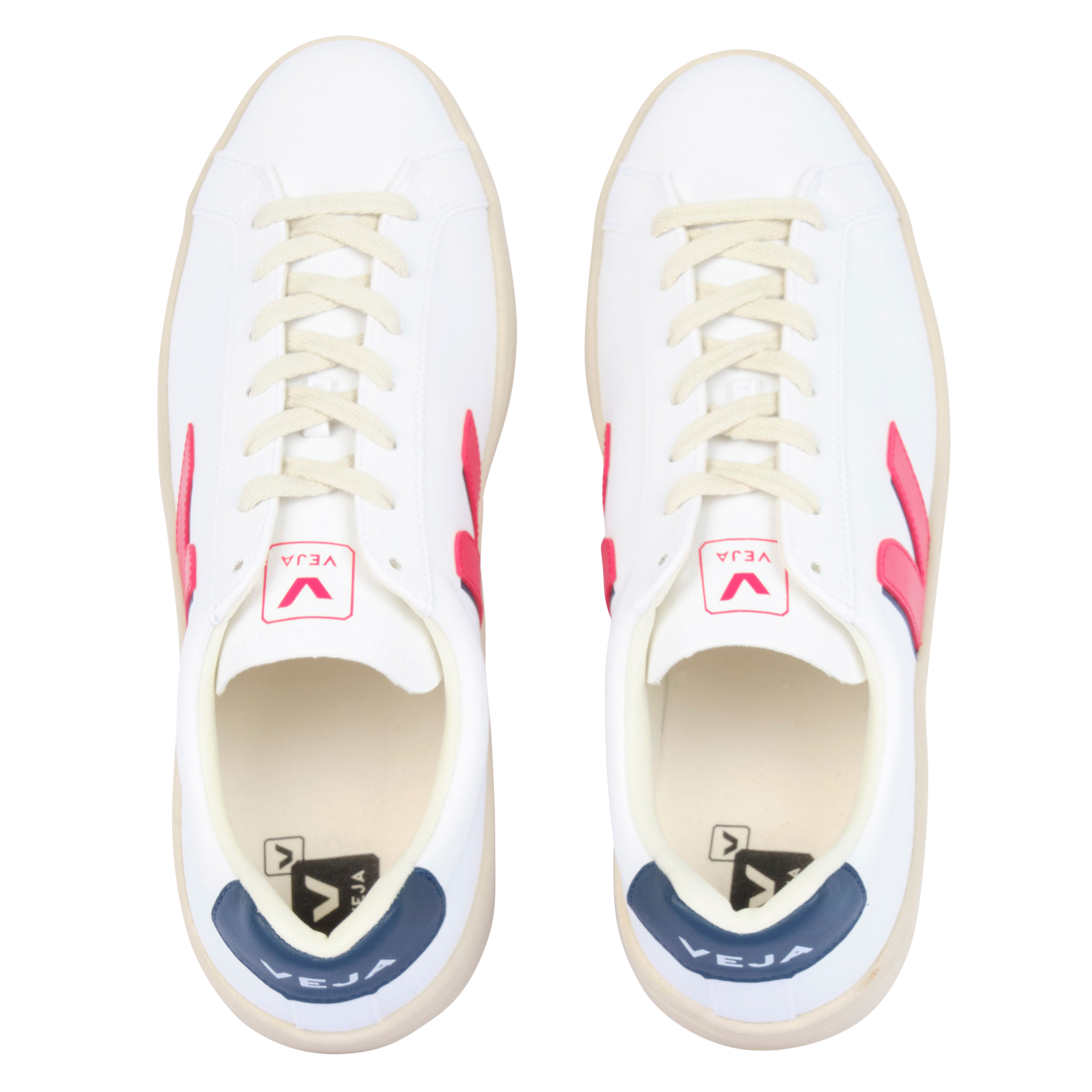 Baskets basses en cuir  VEJA Multicolore