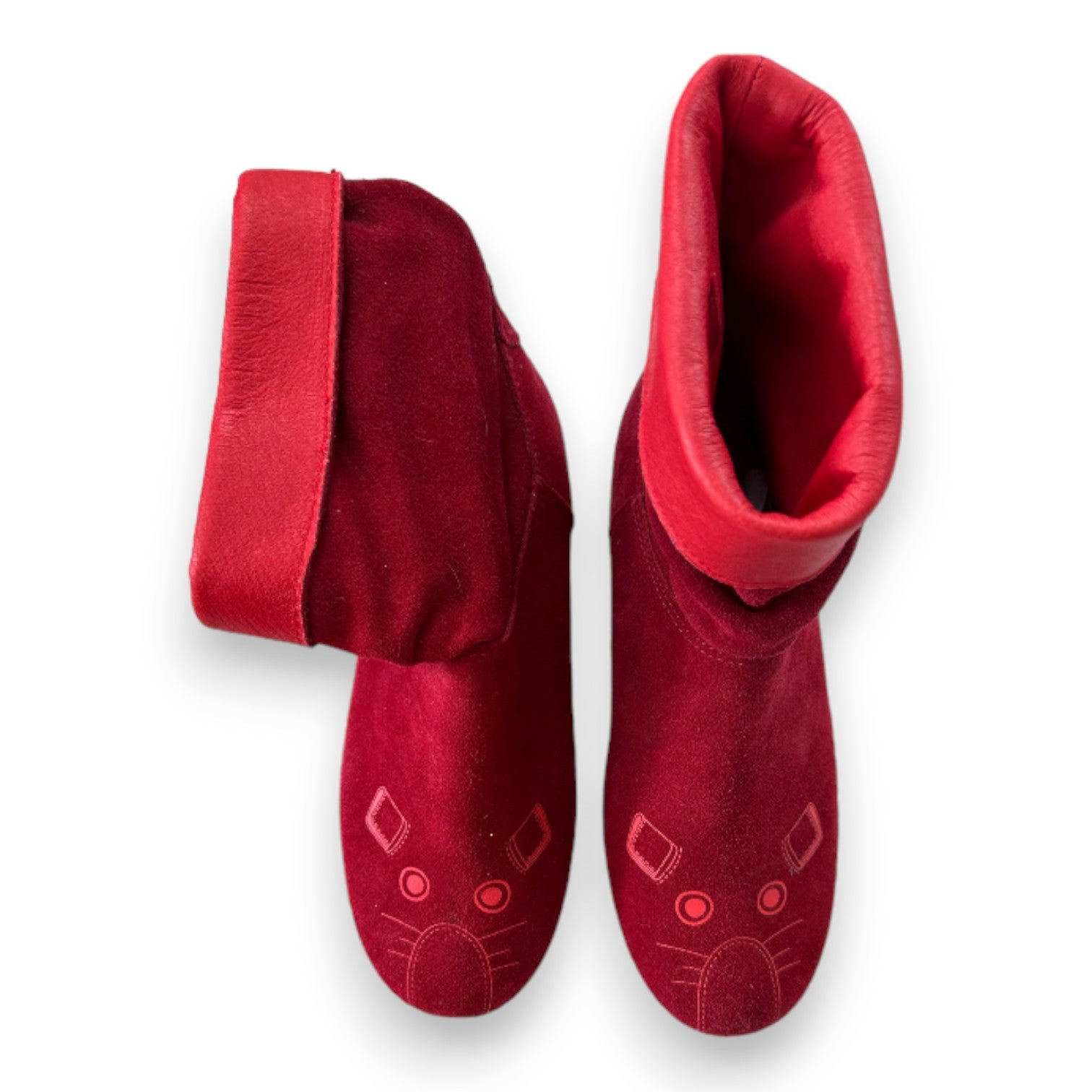 Red children's ankle boots - size 35 MARC JACOBS - Seconde Main Red
