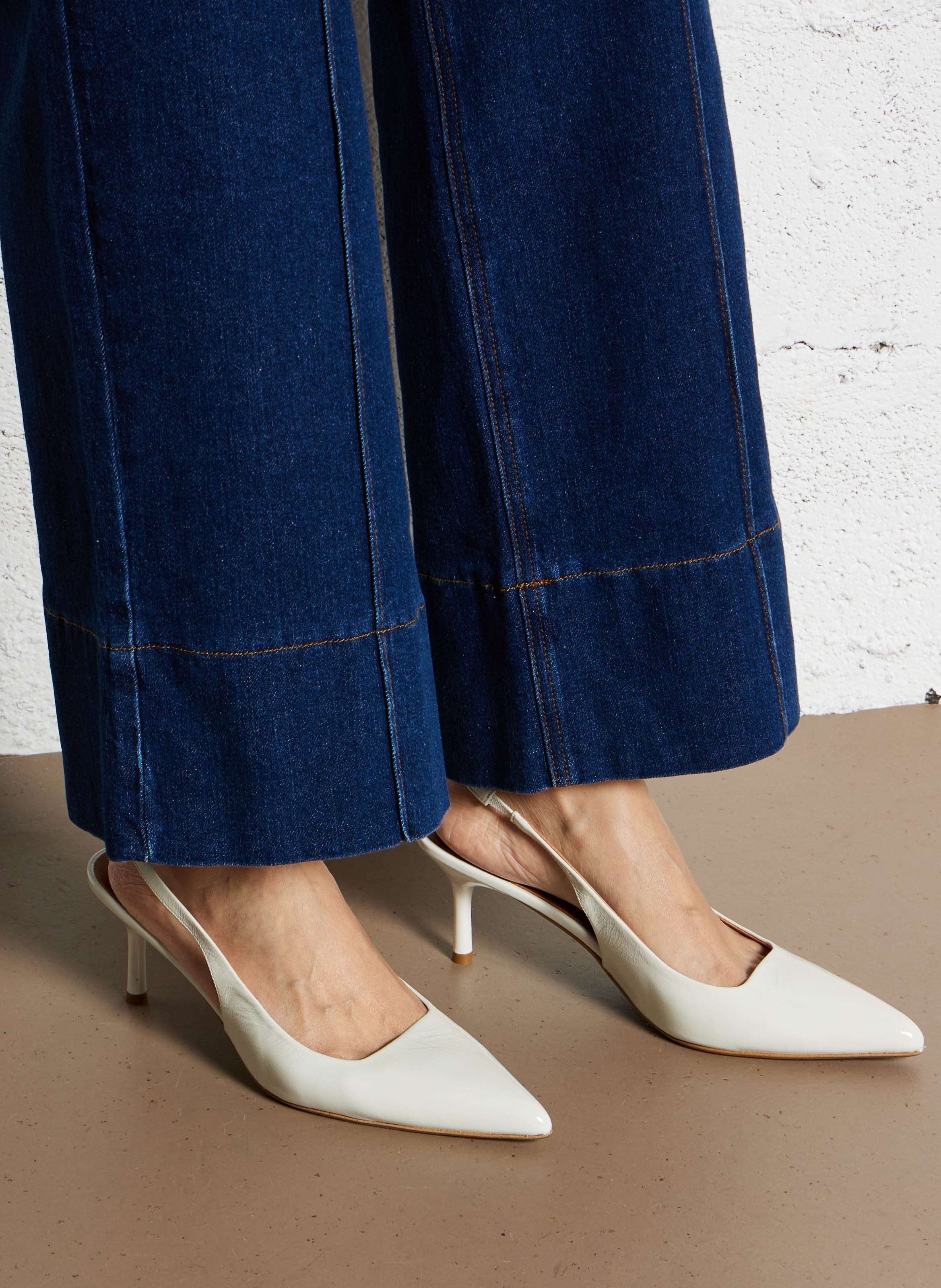 Jean large en coton mélangé LA PETITE ETOILE Bleu