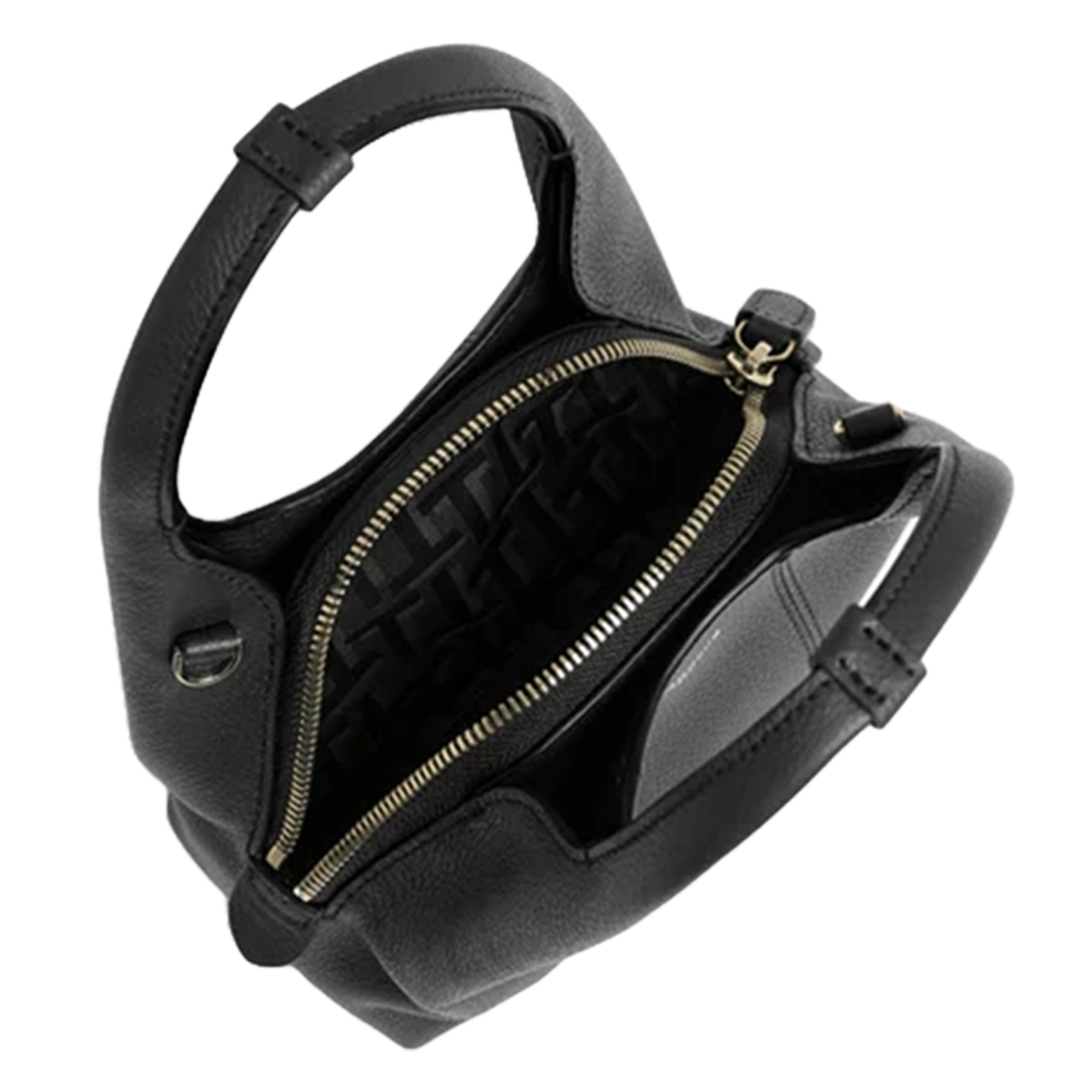 Mini sac à main en cuir LE TANNEUR Noir