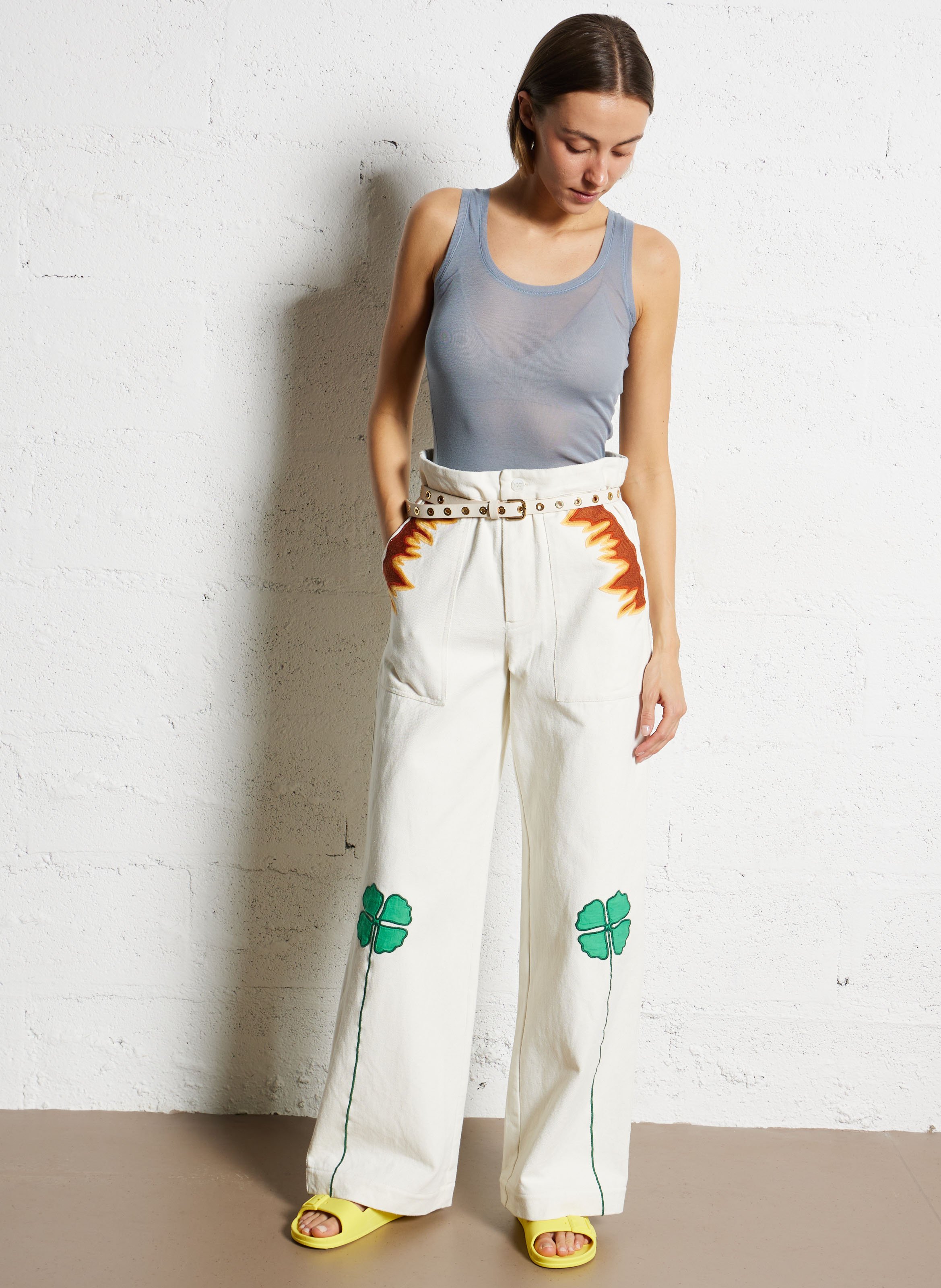 - Mit Schnalle zu schlieen. - Breite: 3 cm.  HERBERT FRERE SOEUR Beige