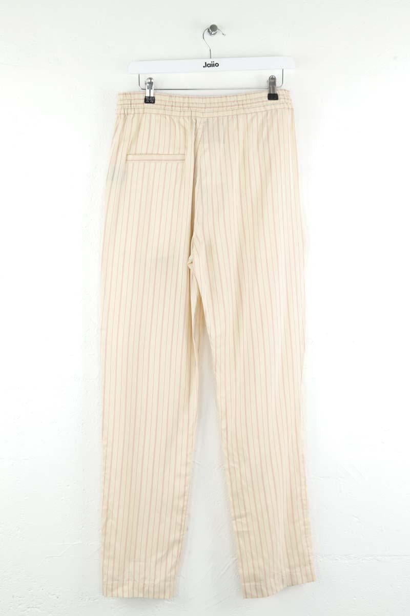 Silk trousers ISABEL MARANT - Seconde Main Beige