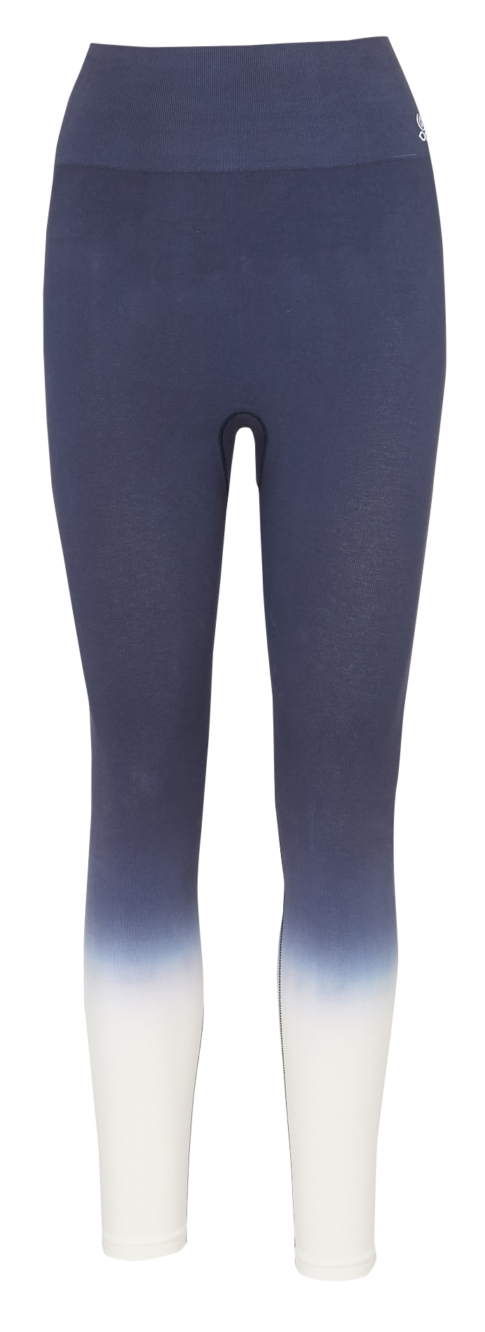 Legging uni dégradé en coton mélangé YOGA SEARCHER Bleu