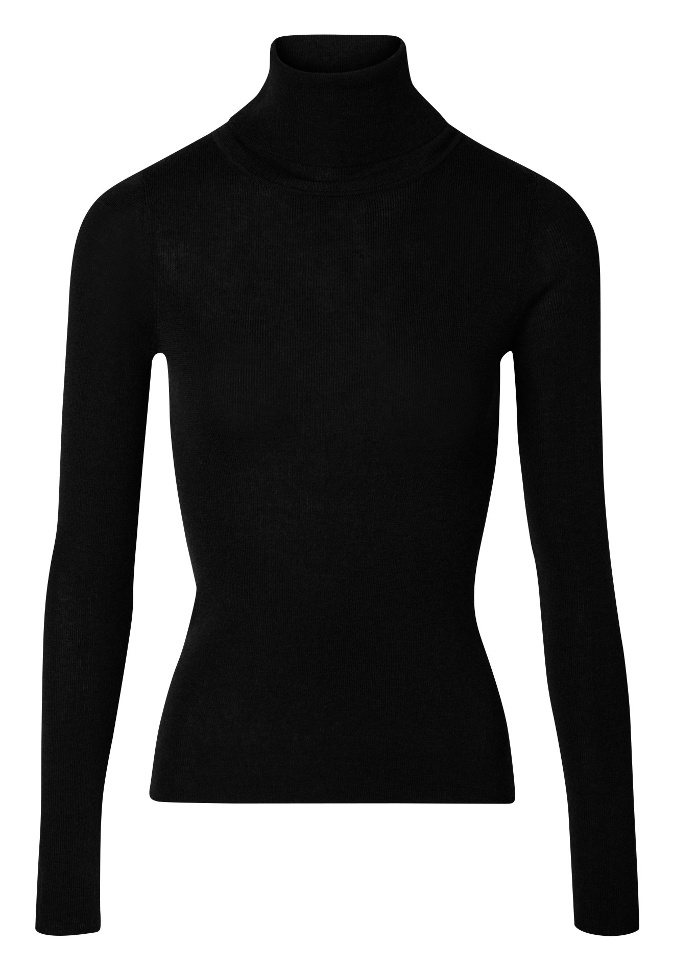 Pull col roulé  ZAPA Noir