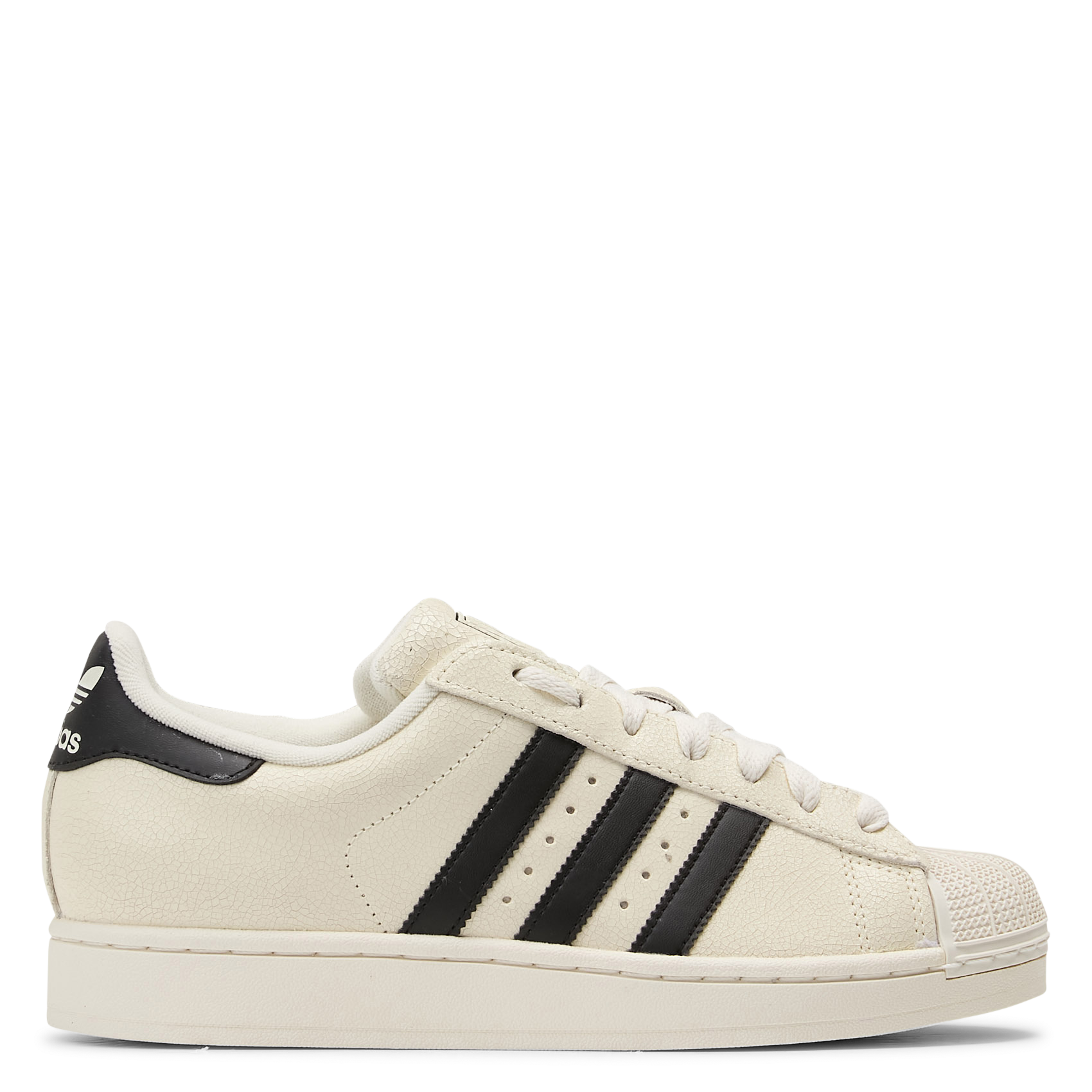 Baskets basses en cuir ADIDAS Blanc