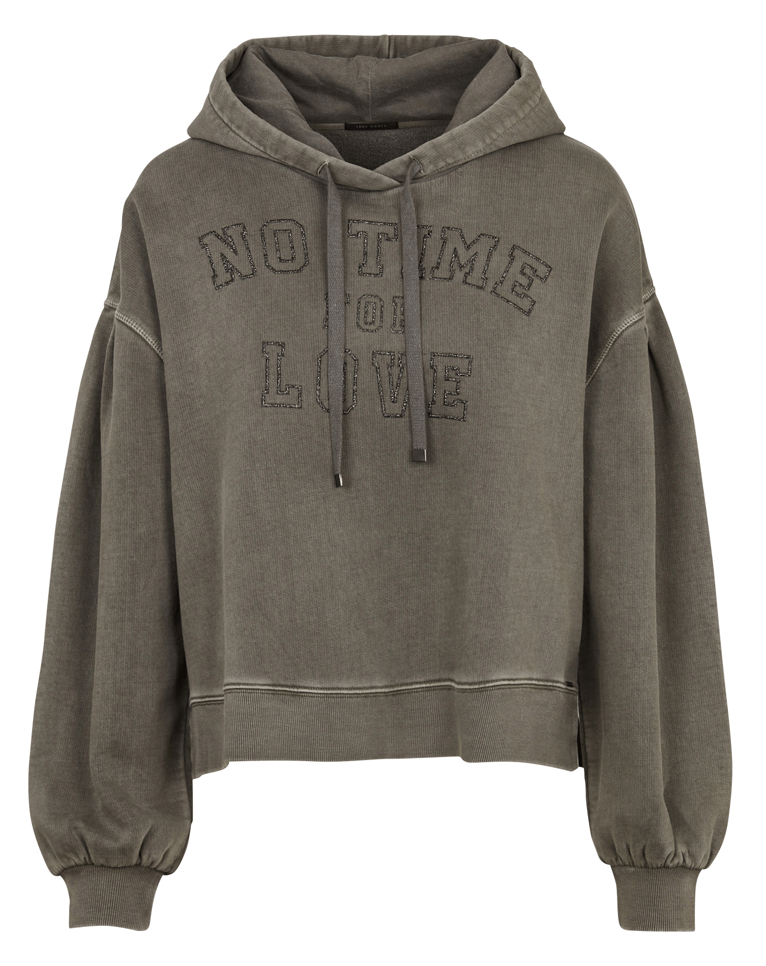 Cotton round-neck sweatshirt IKKS Khaki