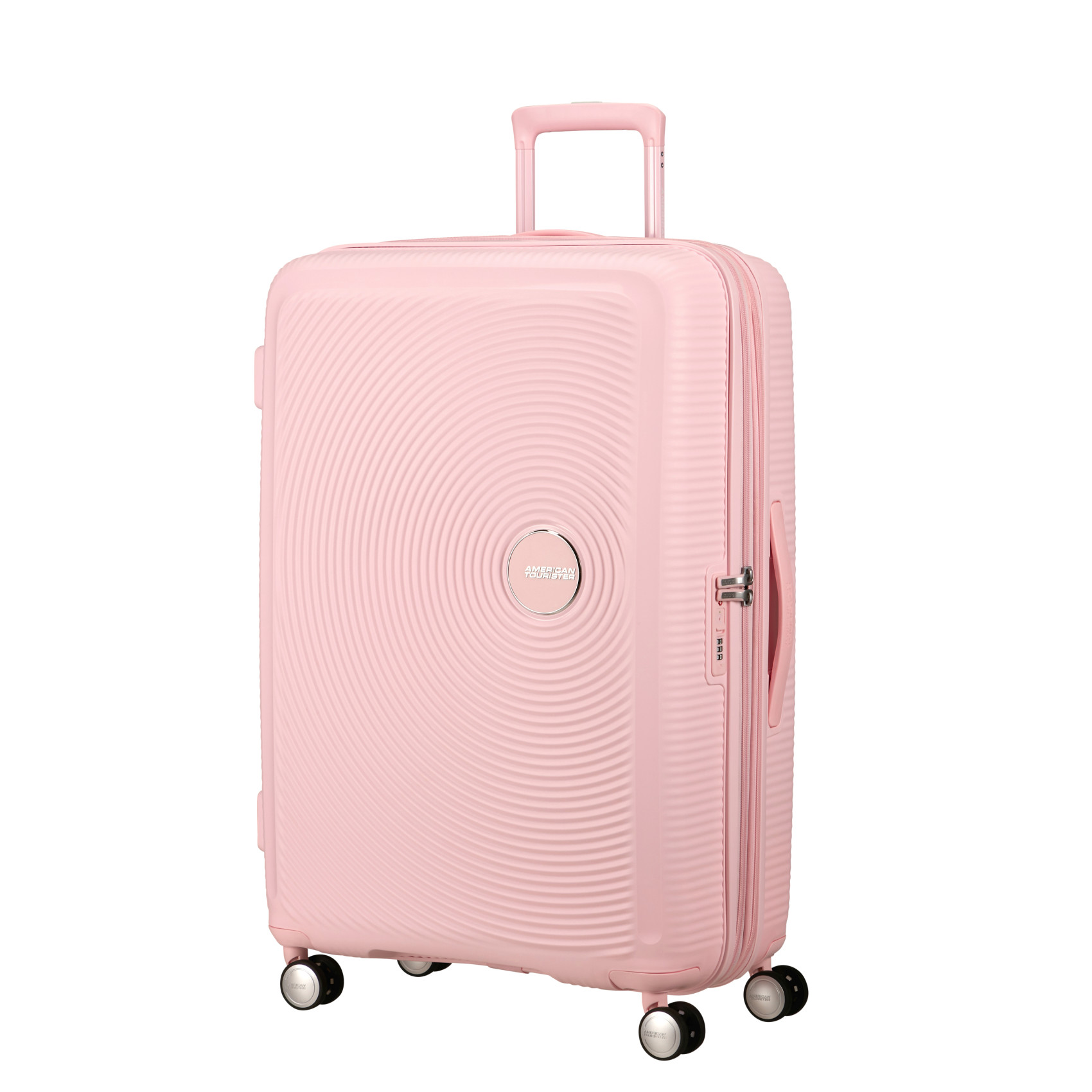 Soundbox valise 4 roues taille l AMERICAN TOURISTER Rose