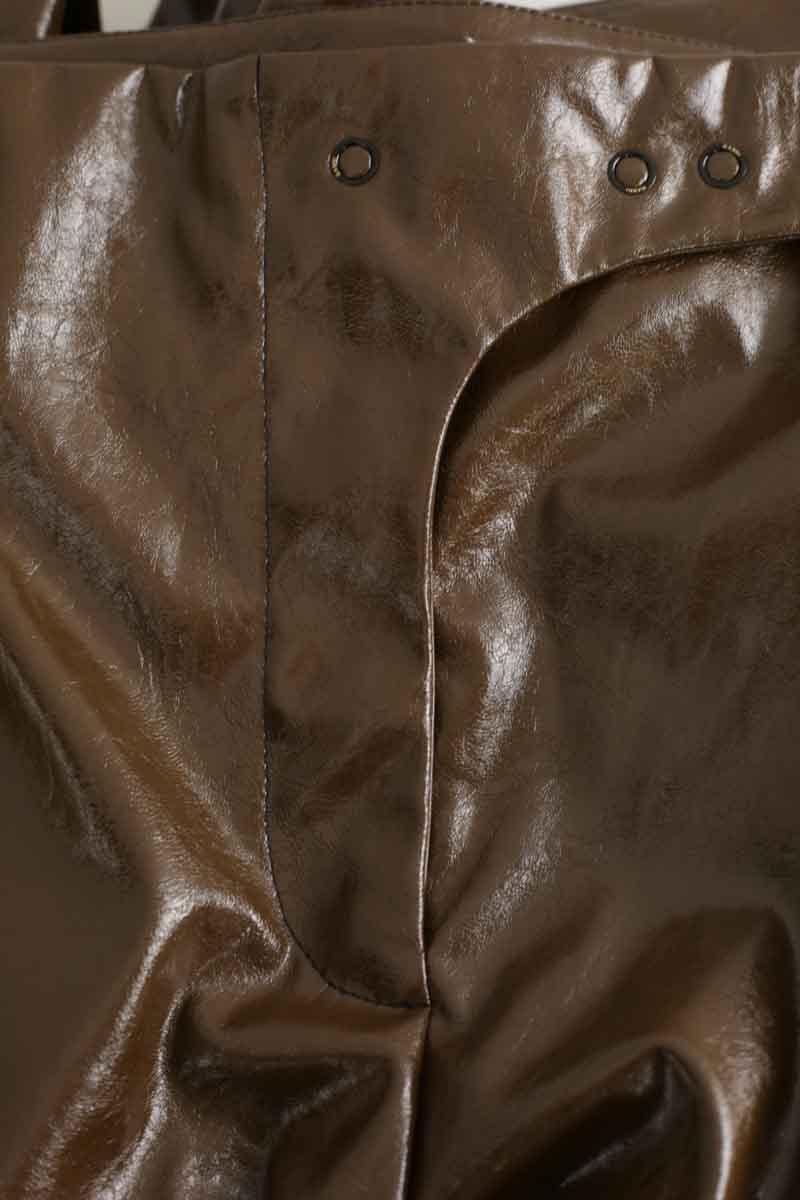 Wide trousers GANNI - Seconde Main Brown