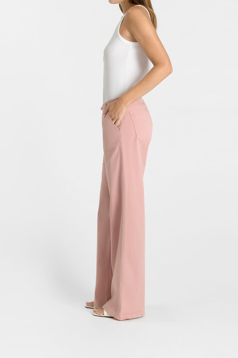 Flared pants LE TEMPS DES CERISES Pink
