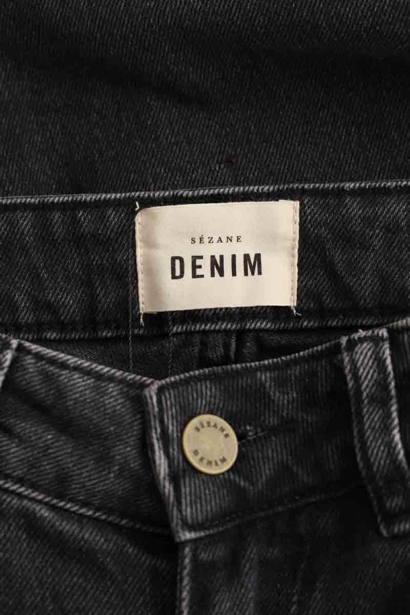 - Straight-leg jeans
- 5 pockets
- Straight cut
- Faded effect SEZANE - Seconde main Black