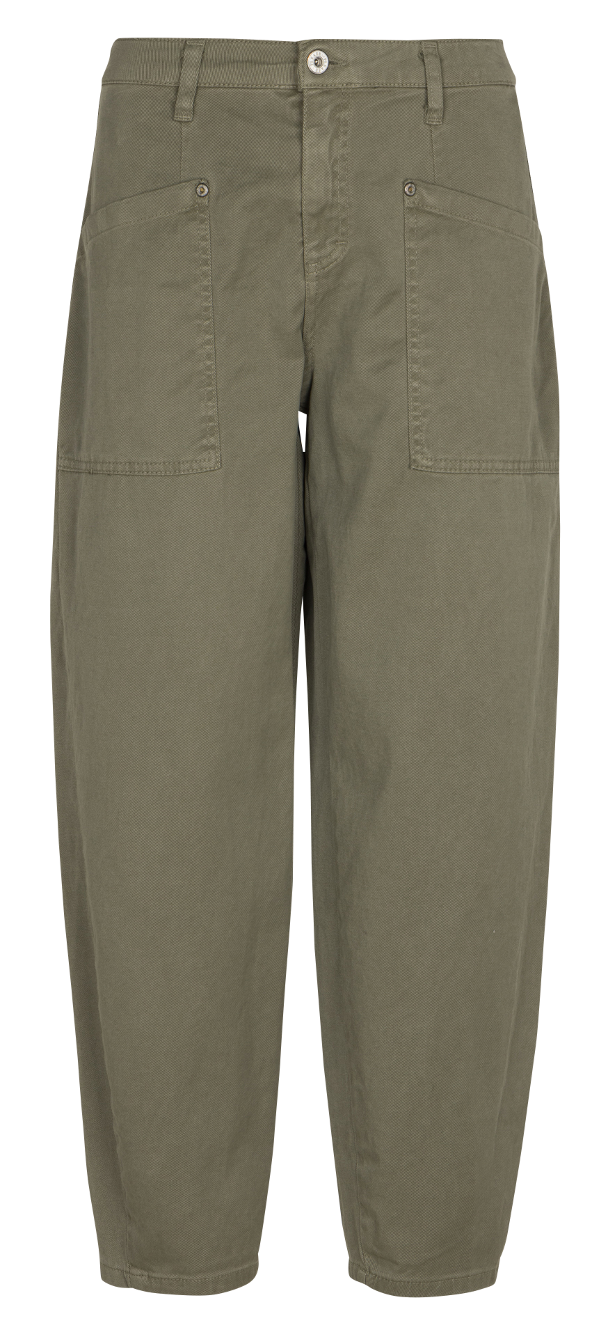 Pantalon ballon uni à poches PLEASE Kaki