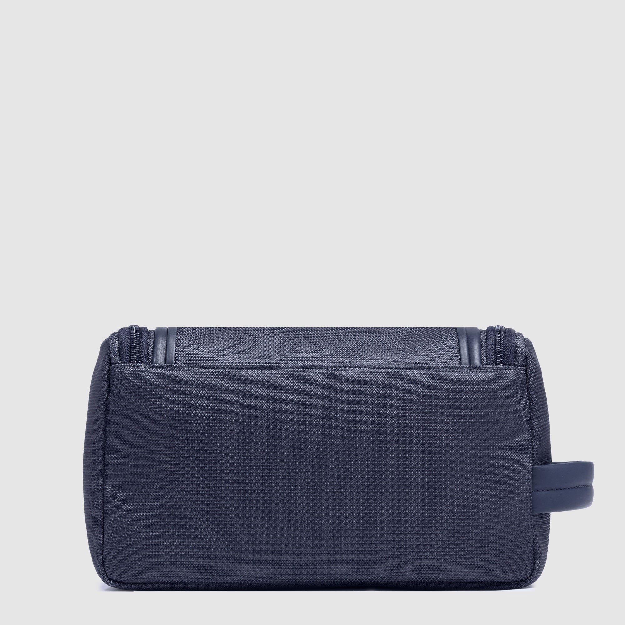 Recycled fabric toiletry pouch PIQUADRO Blue