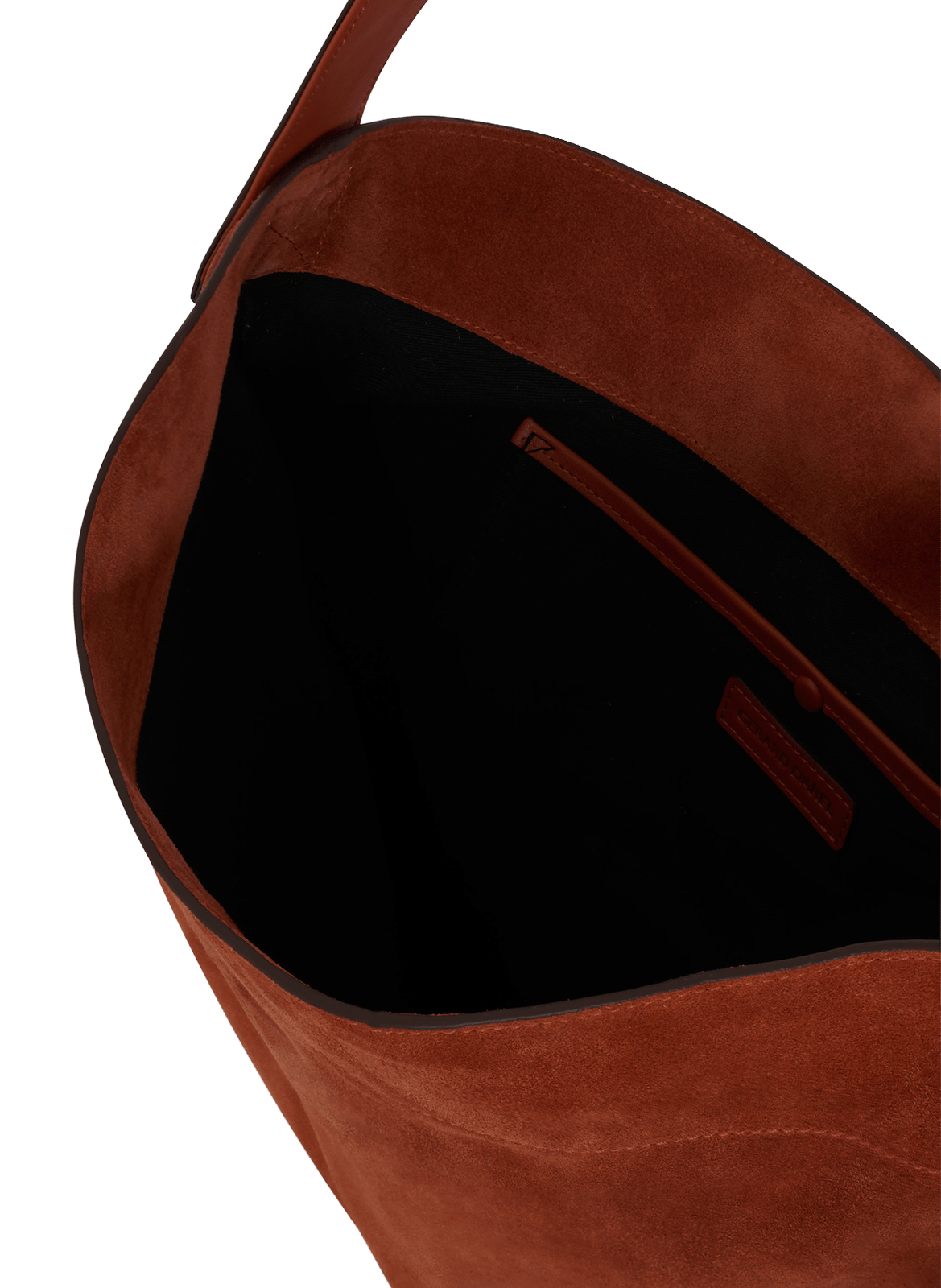 Hobo Bag aus Veloursleder GERARD DAREL Braun