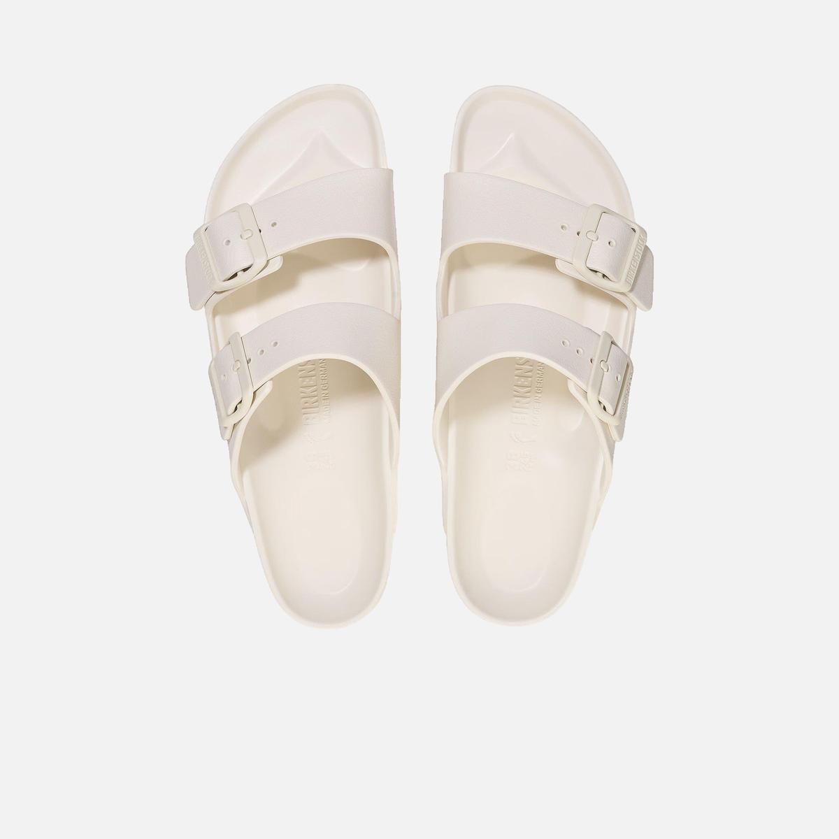 Arizona flat sandals BIRKENSTOCK White