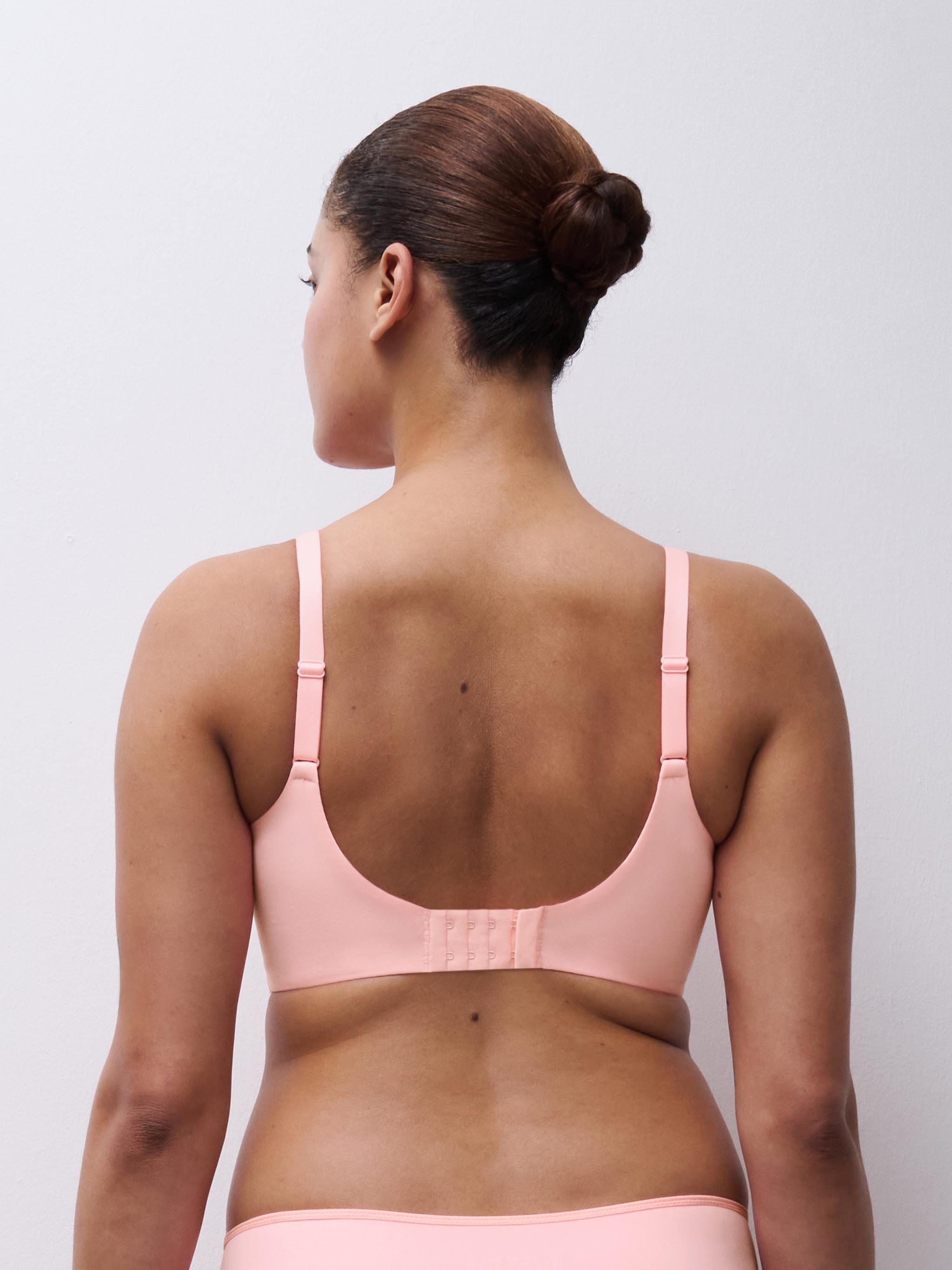 Non-wired support bra with cups CHANTELLE Pink