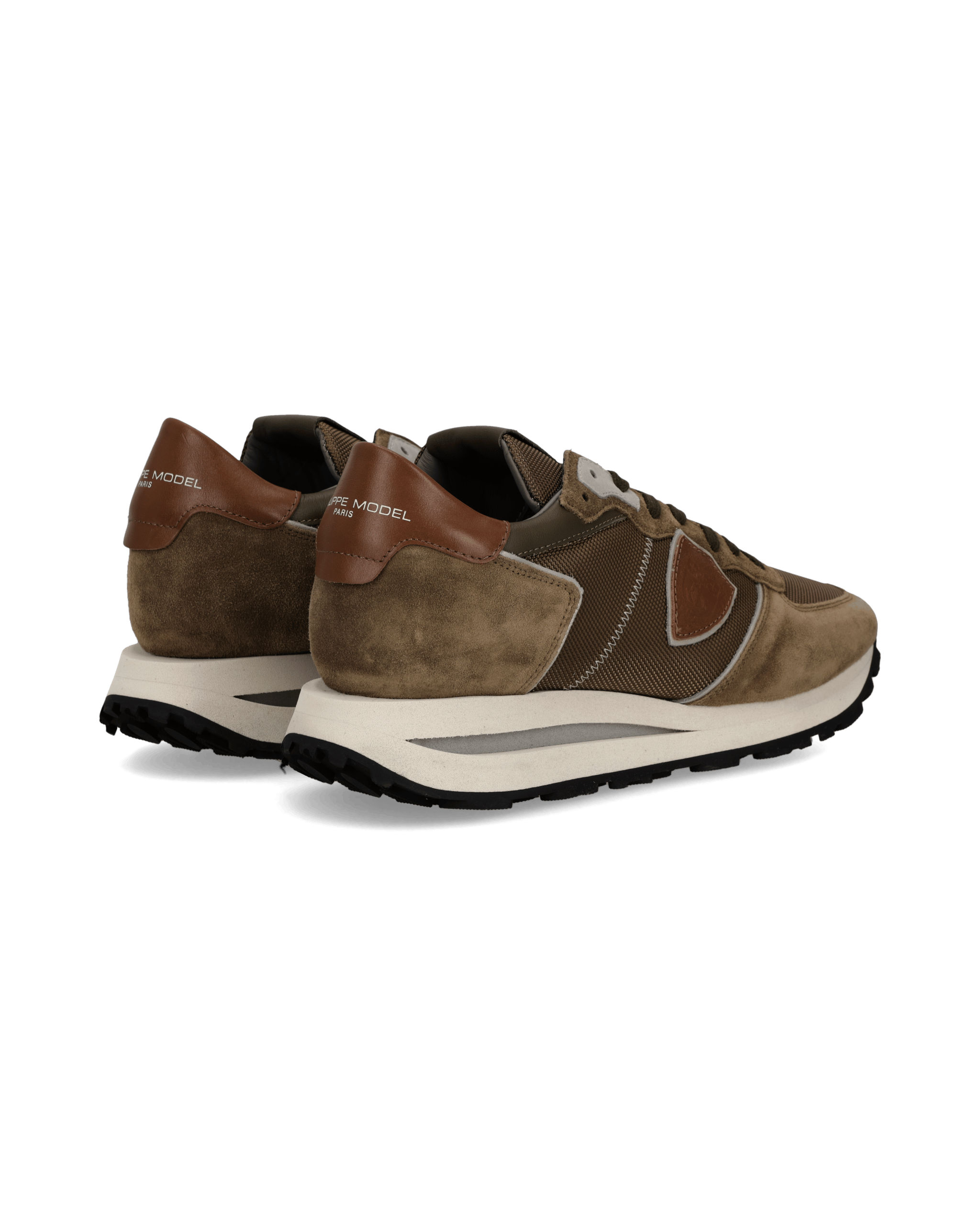 High-top running sneakers PHILIPPE MODEL Green