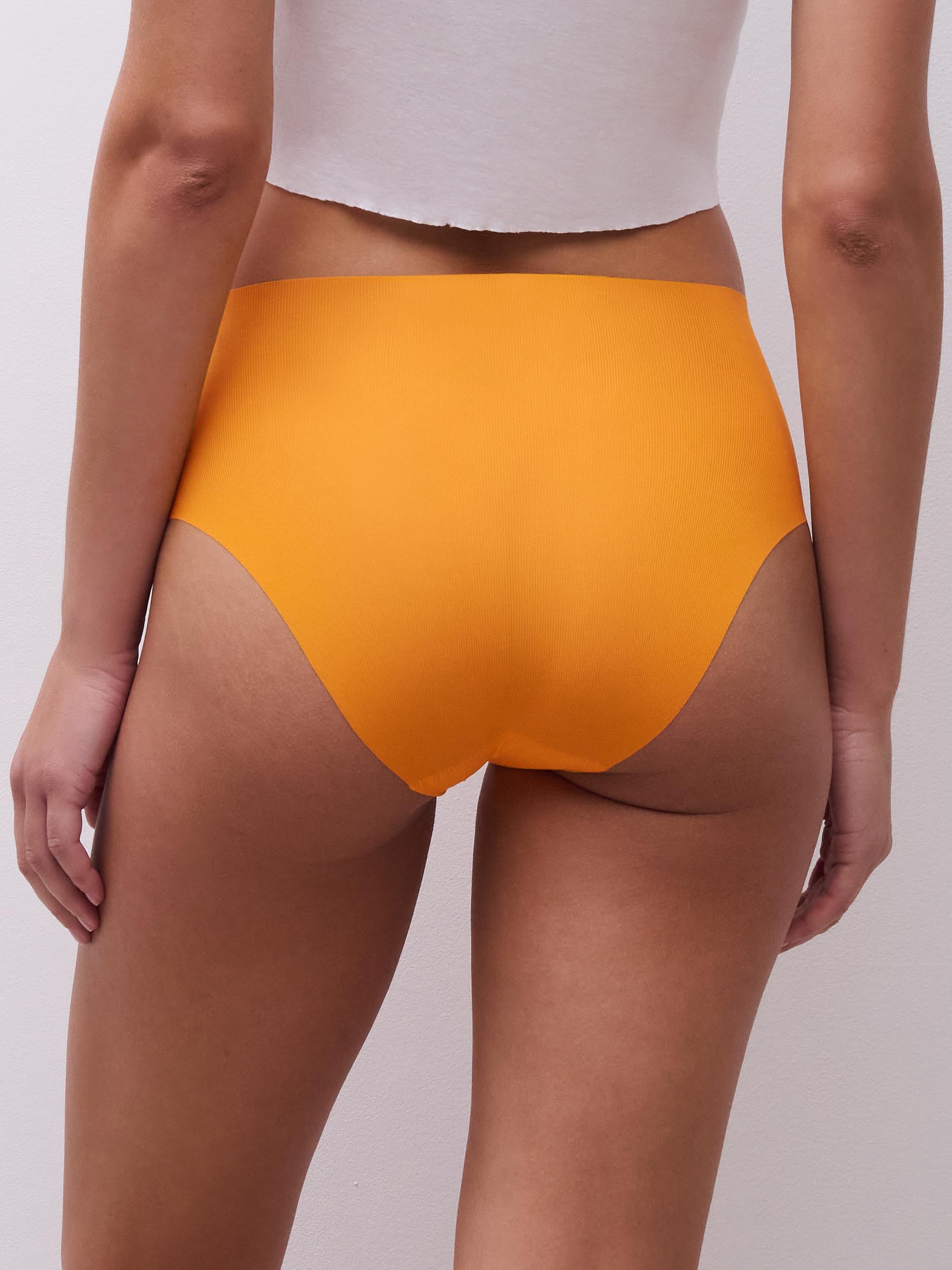 High-waisted panties CHANTELLE Orange