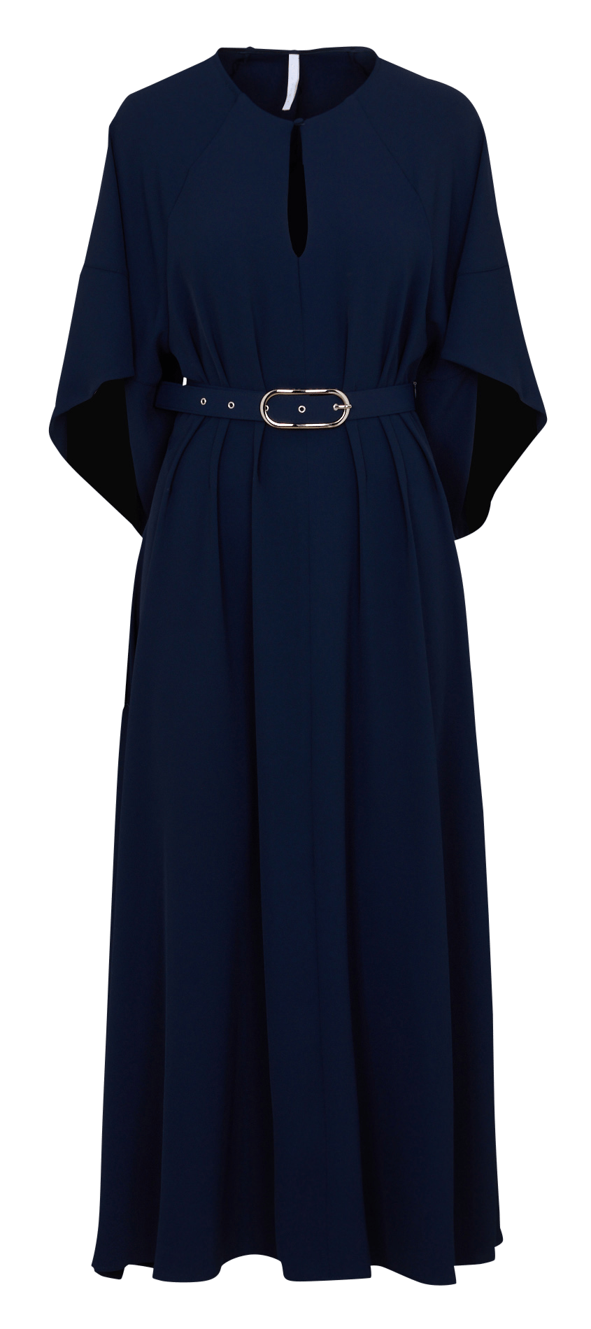 Robe longue cintrée avec ceinture IMPERIAL