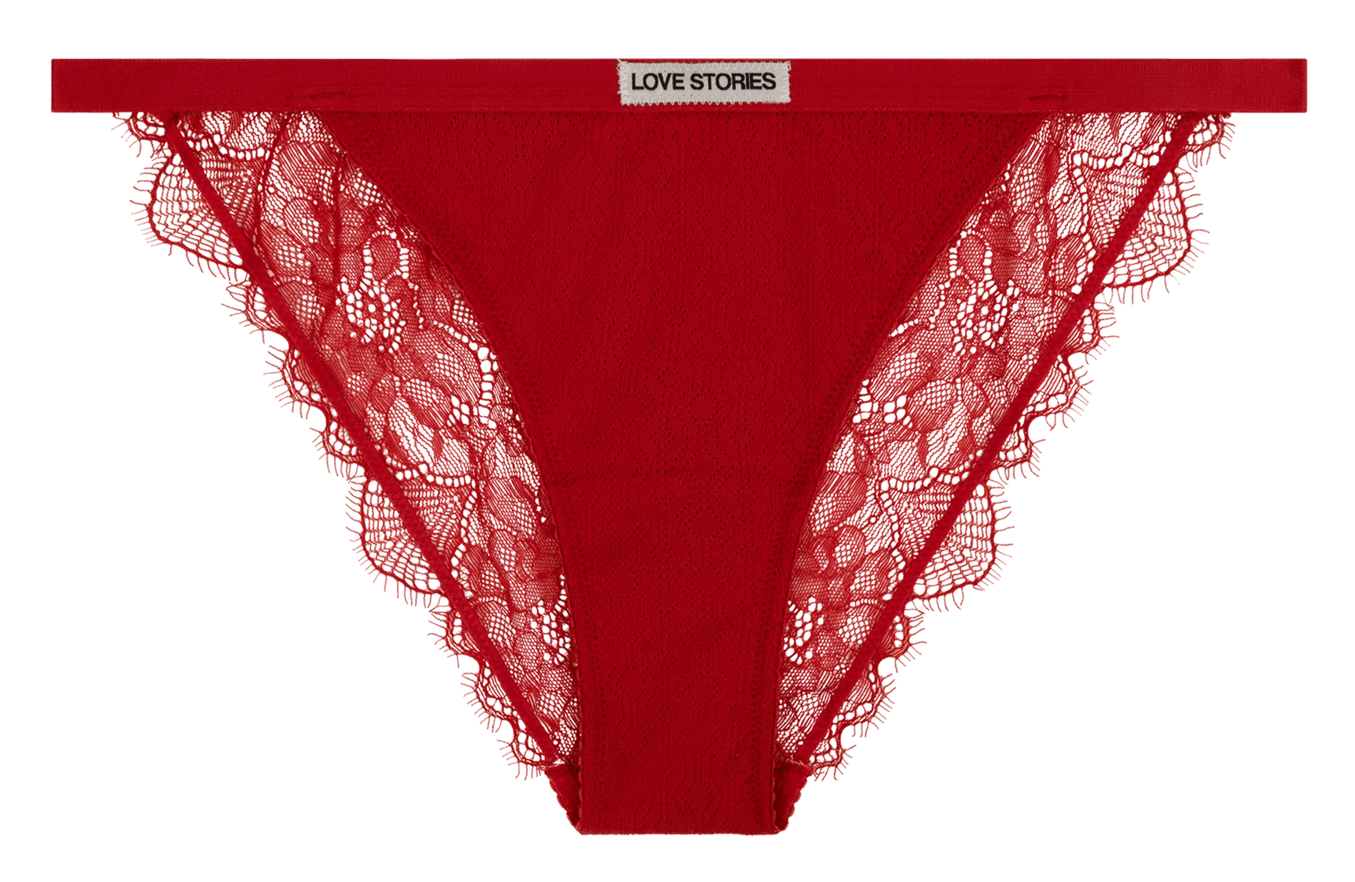 Spitzen-Tanga LOVE STORIES Rot