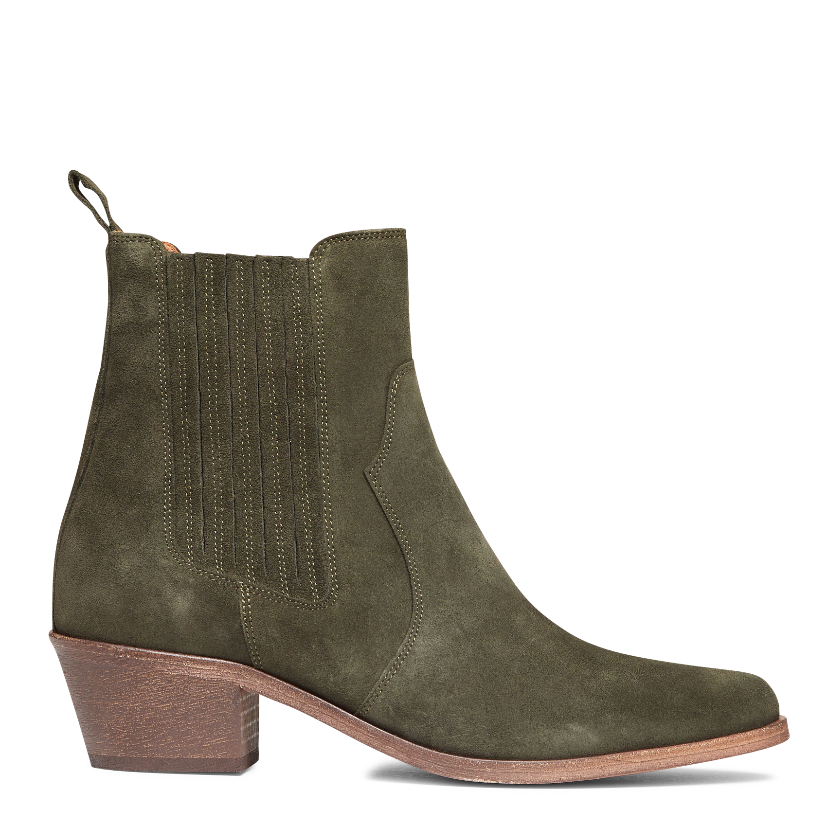 Cowboystiefel aus Leder ANTHOLOGY PARIS Grun