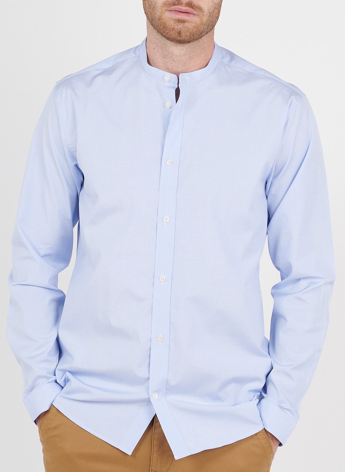 Chemise col classique AU PRINTEMPS PARIS Bleu